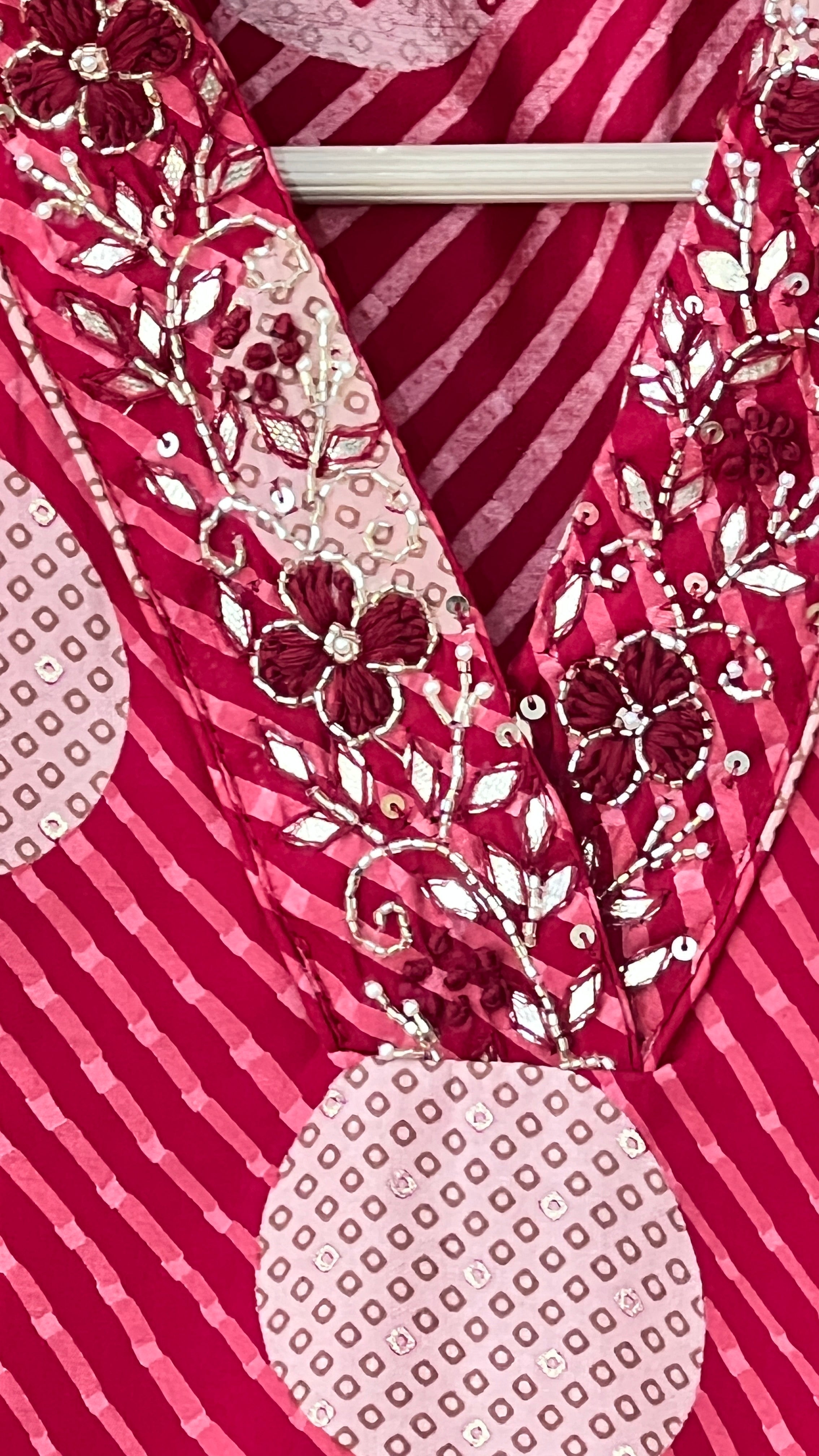 Arha v neck pure cotton suit