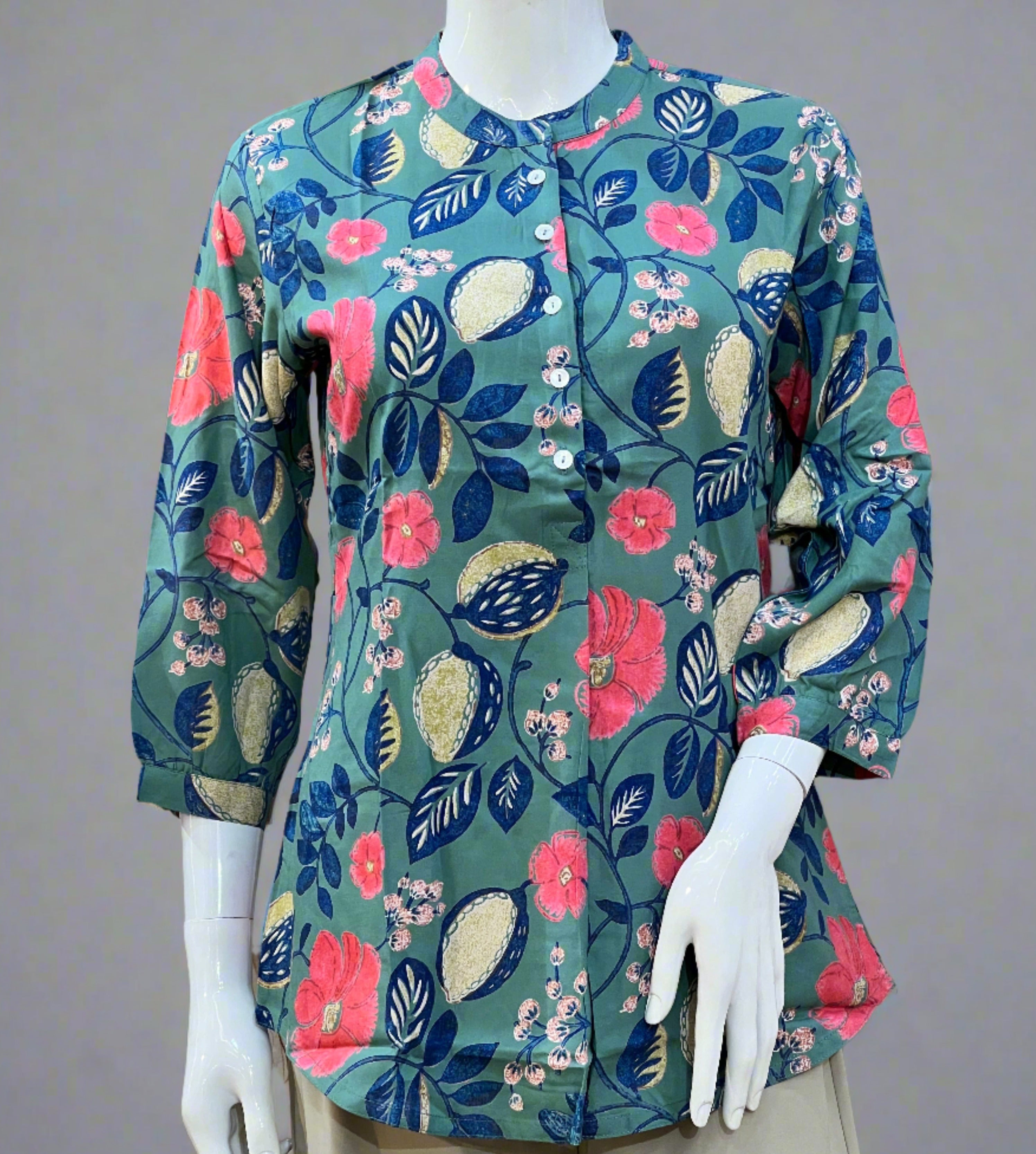 Aarani printed short kurta