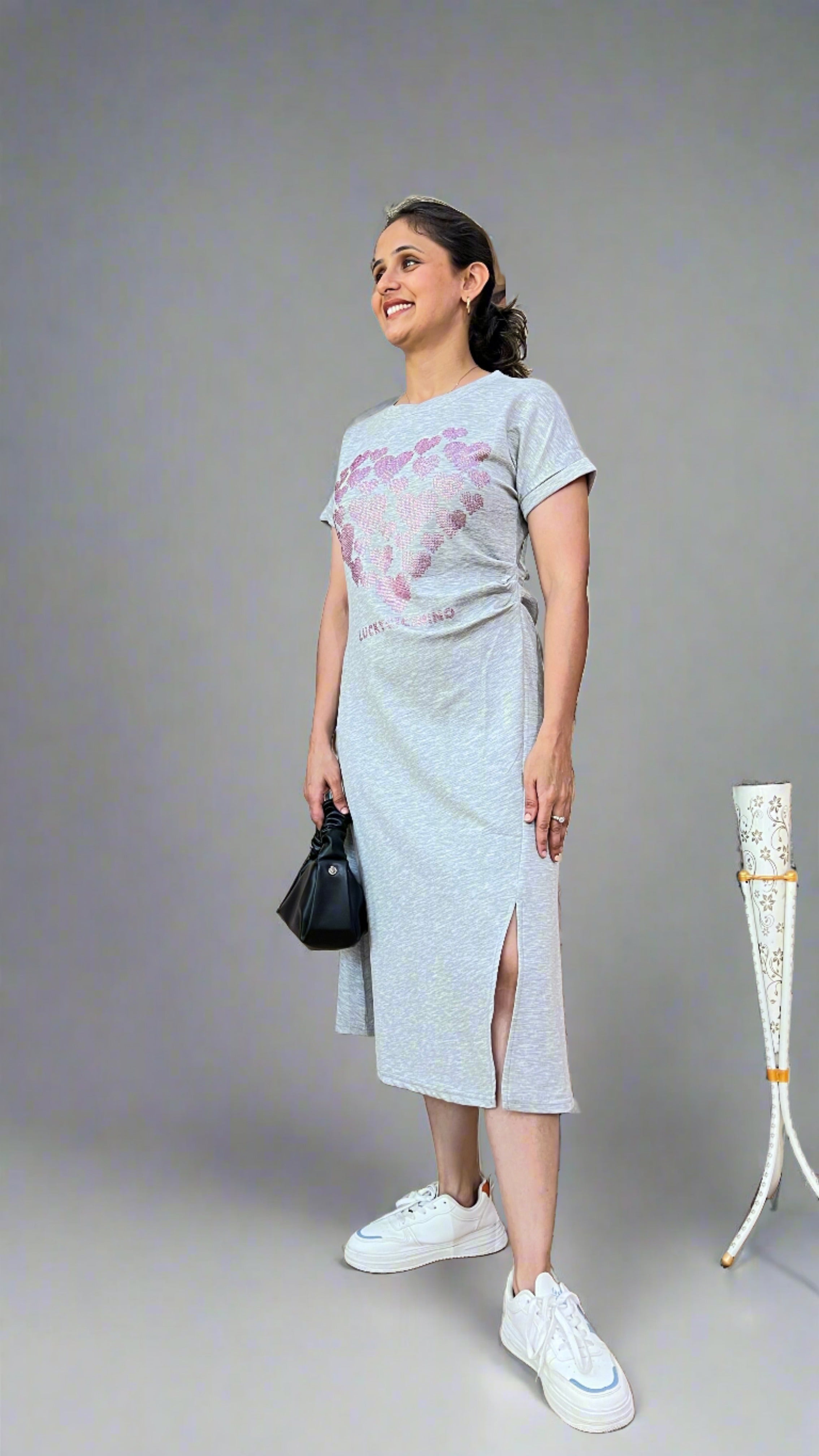 Casual T-shirt dress