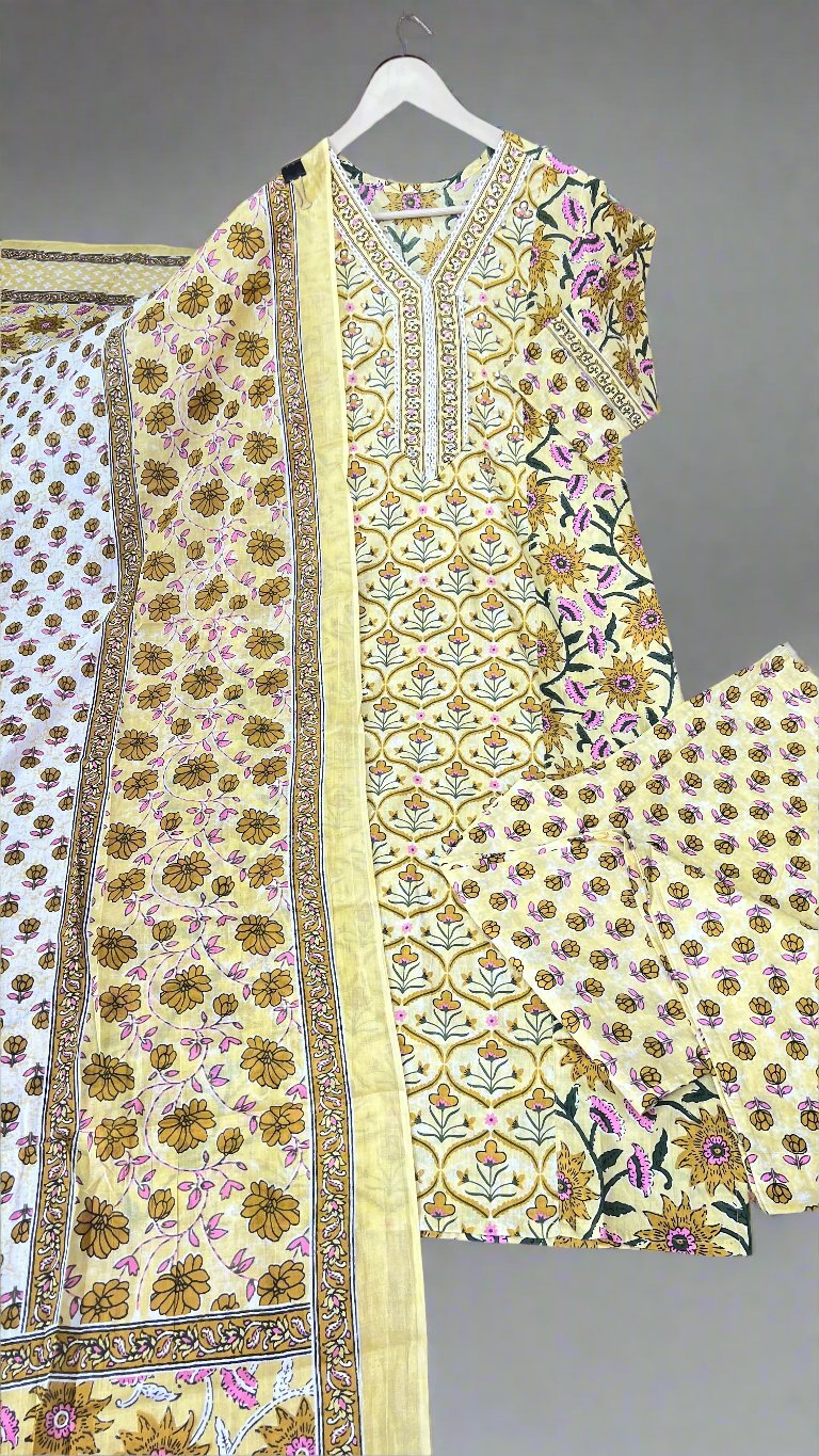 Abnha pure cotton suit