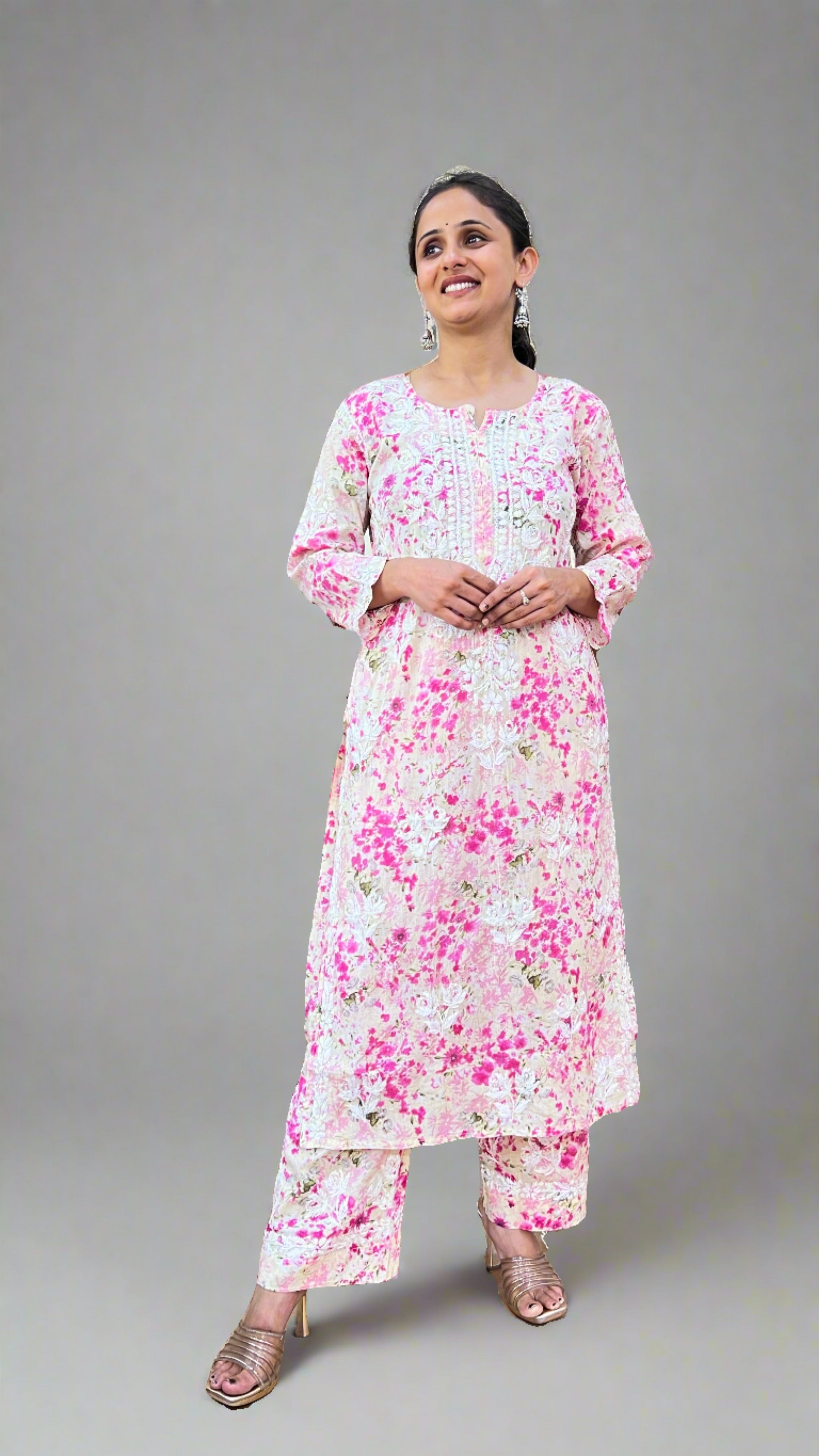 Lakhnavi mul cotton set