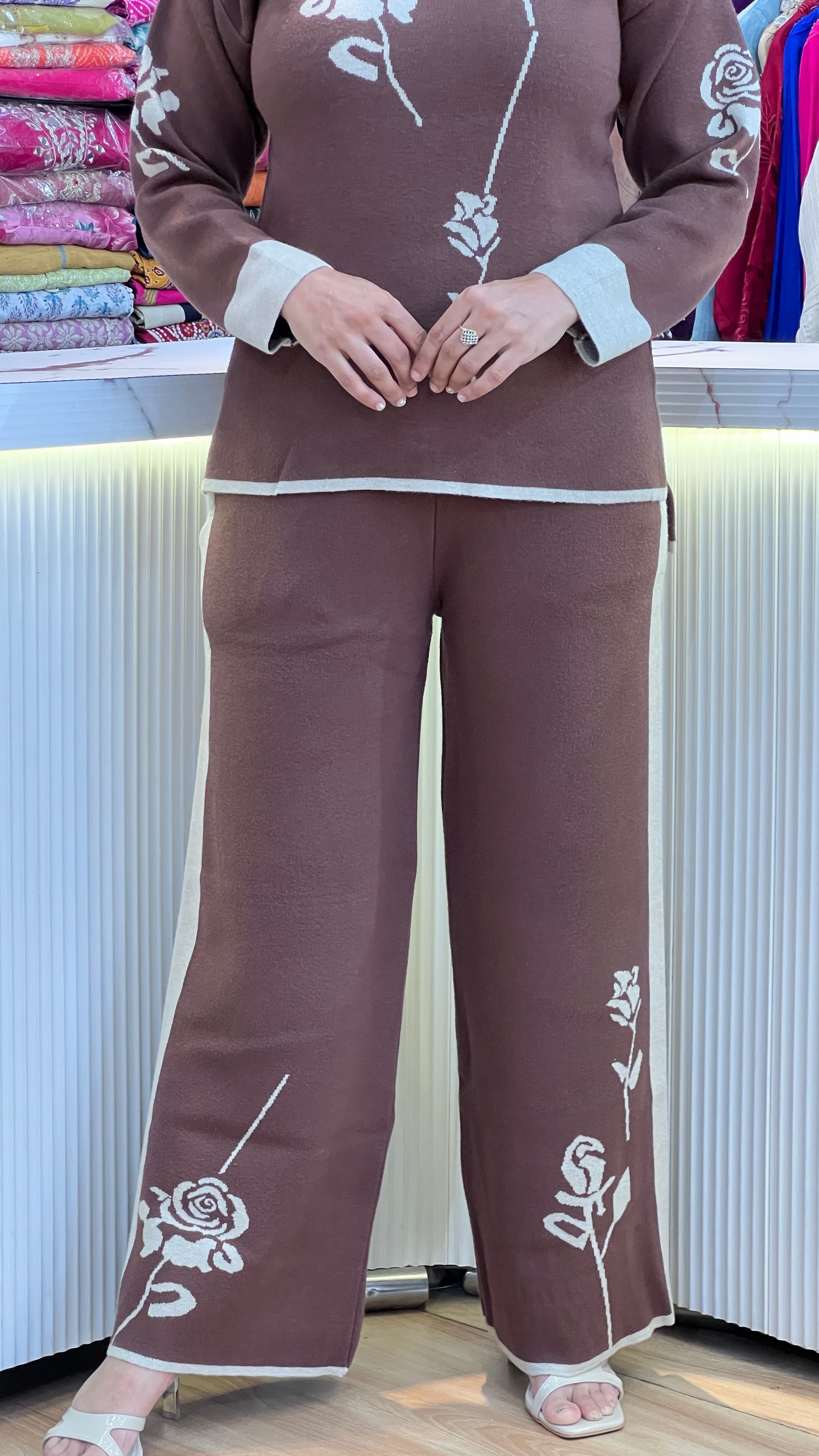 Premium Knitted Wool Co-Ord Set ( rs lsn 1967 )