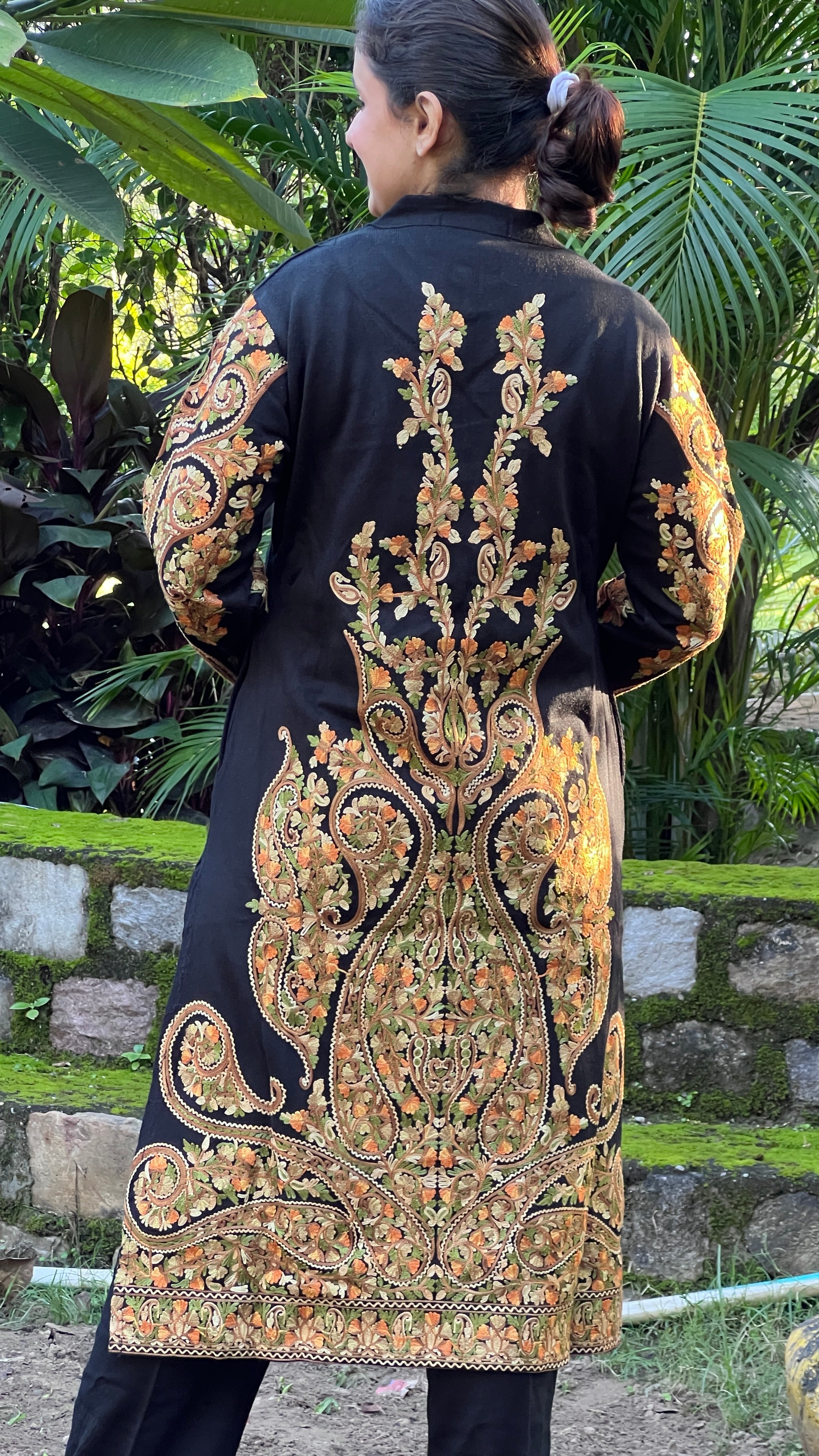 Premium 3-Piece All-Over Embroidered Shrug Set ( rs sa 4051 )