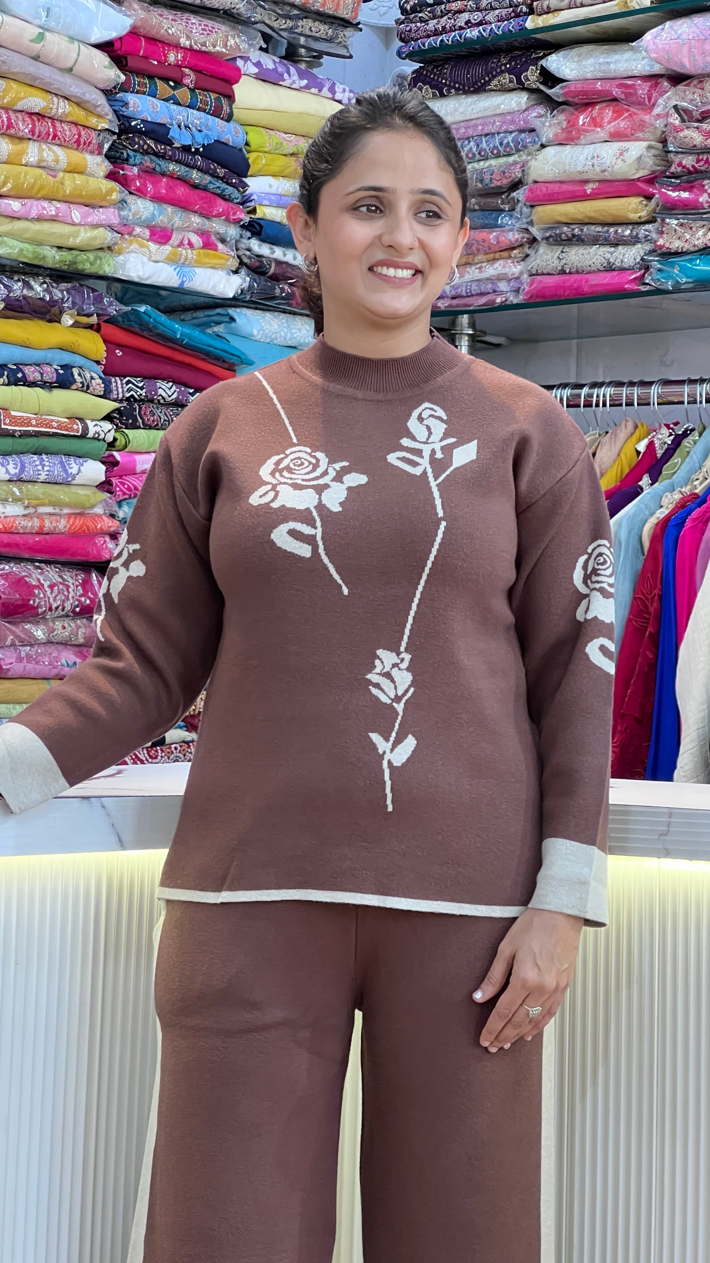 Premium Knitted Wool Co-Ord Set ( rs lsn 1967 )