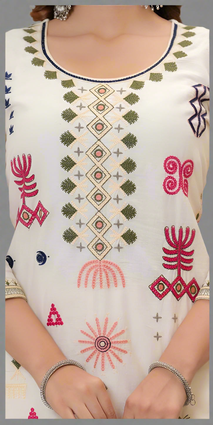 Athani multi thread work suit