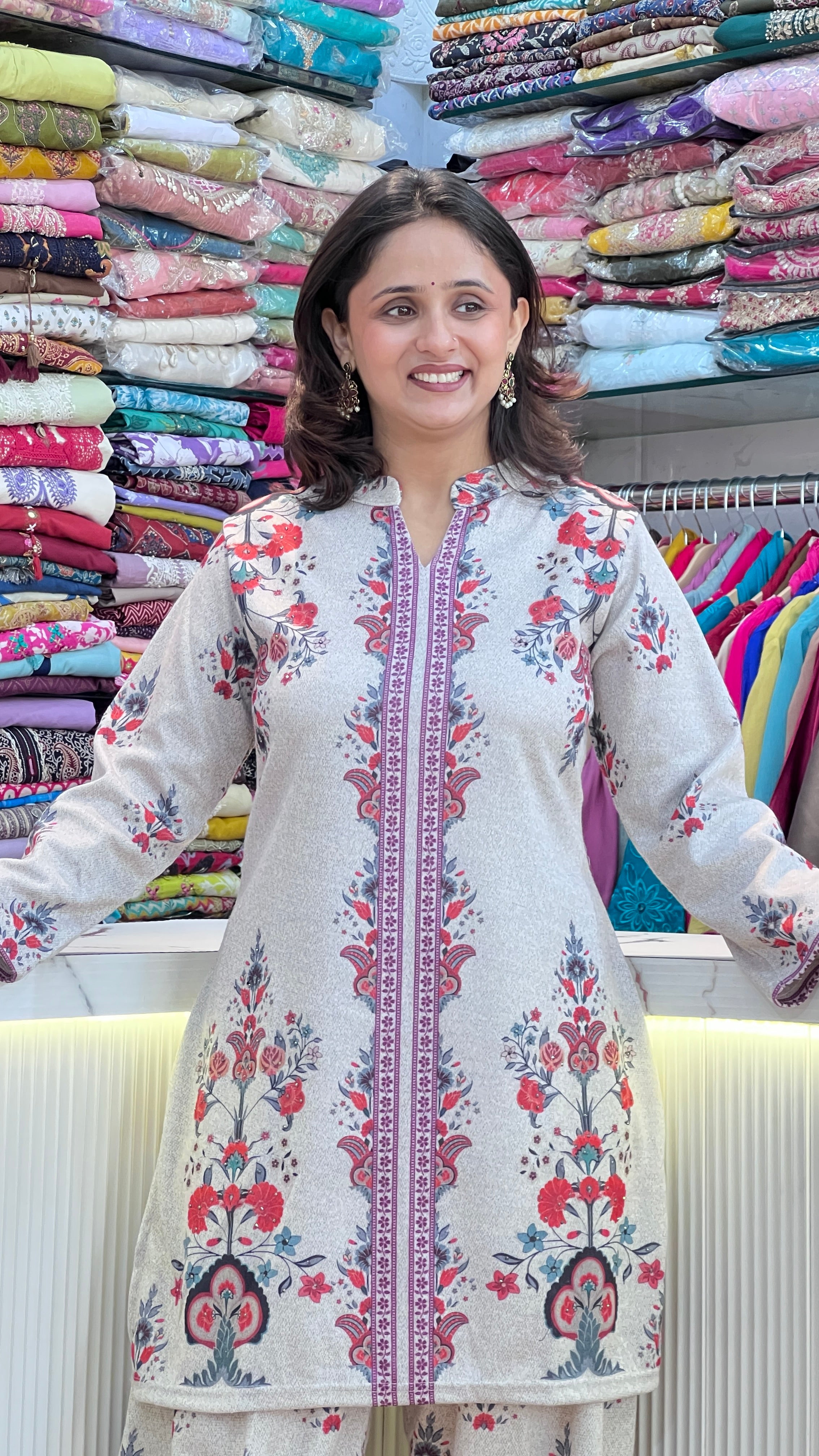 karachi wool farshi cord set ( 7000 )