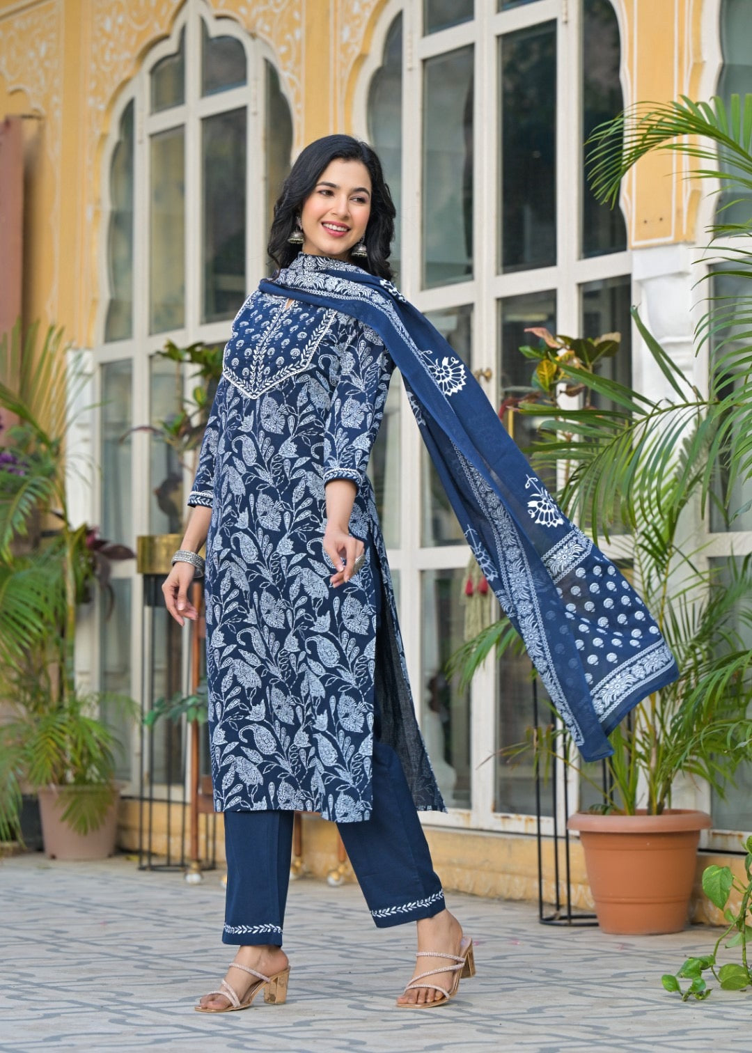 Araye pure cotton suit