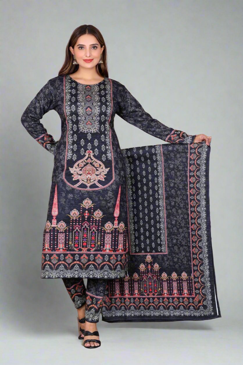 abyna karachi wool suit