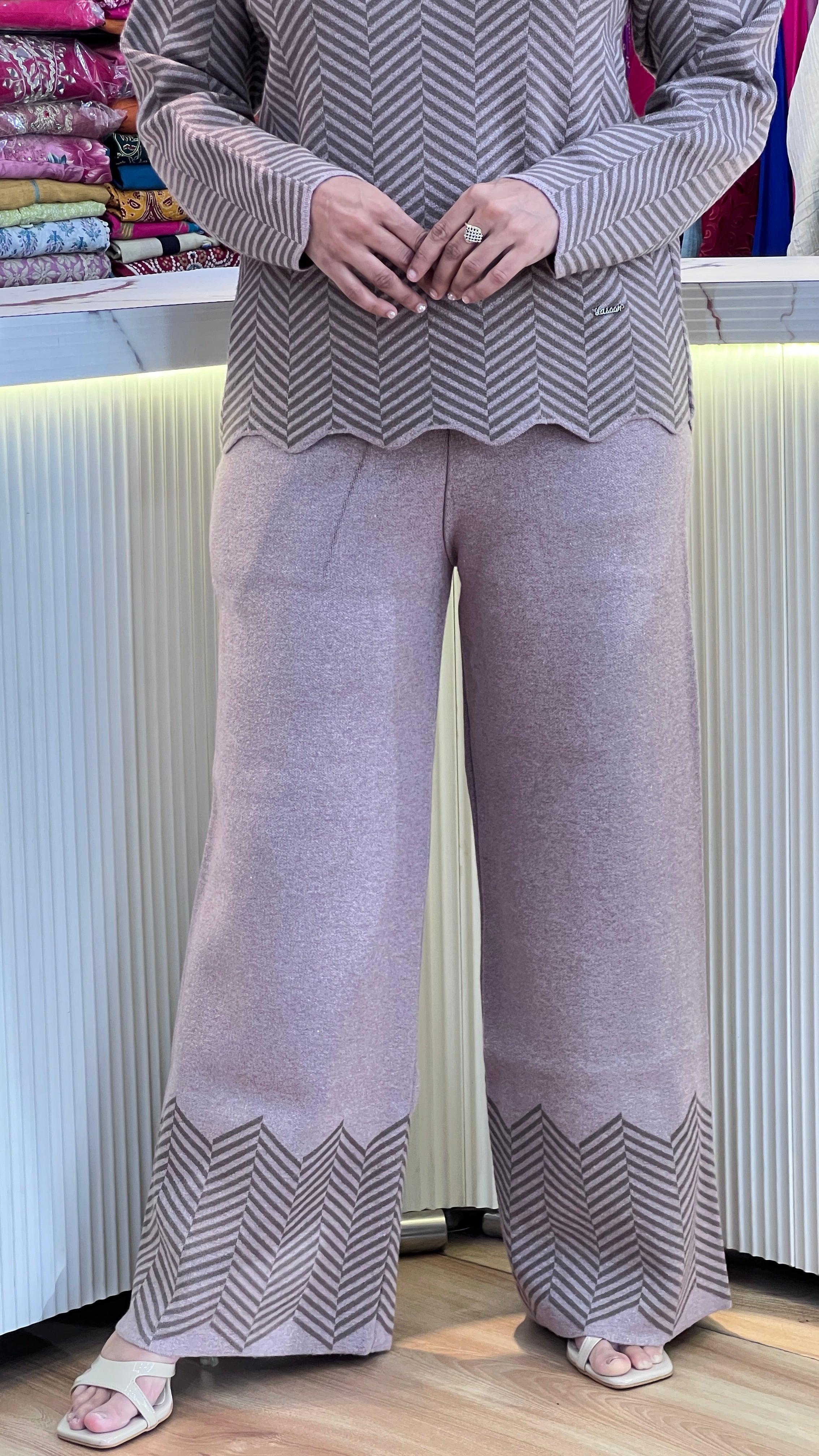 Premium Knitted Wool Co-Ord Set ( rs lsn 667 )