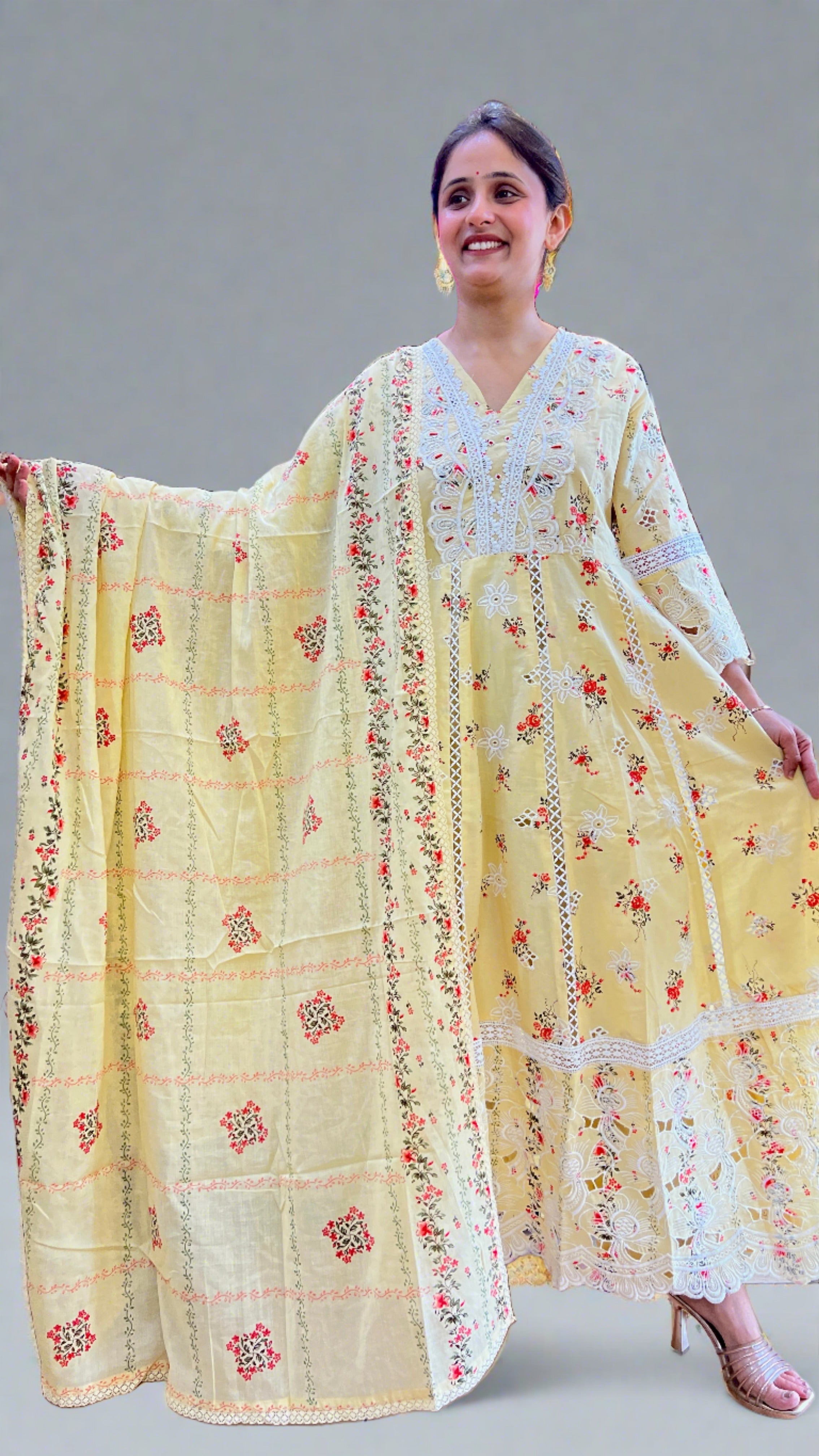 Anarkali pakistani suit