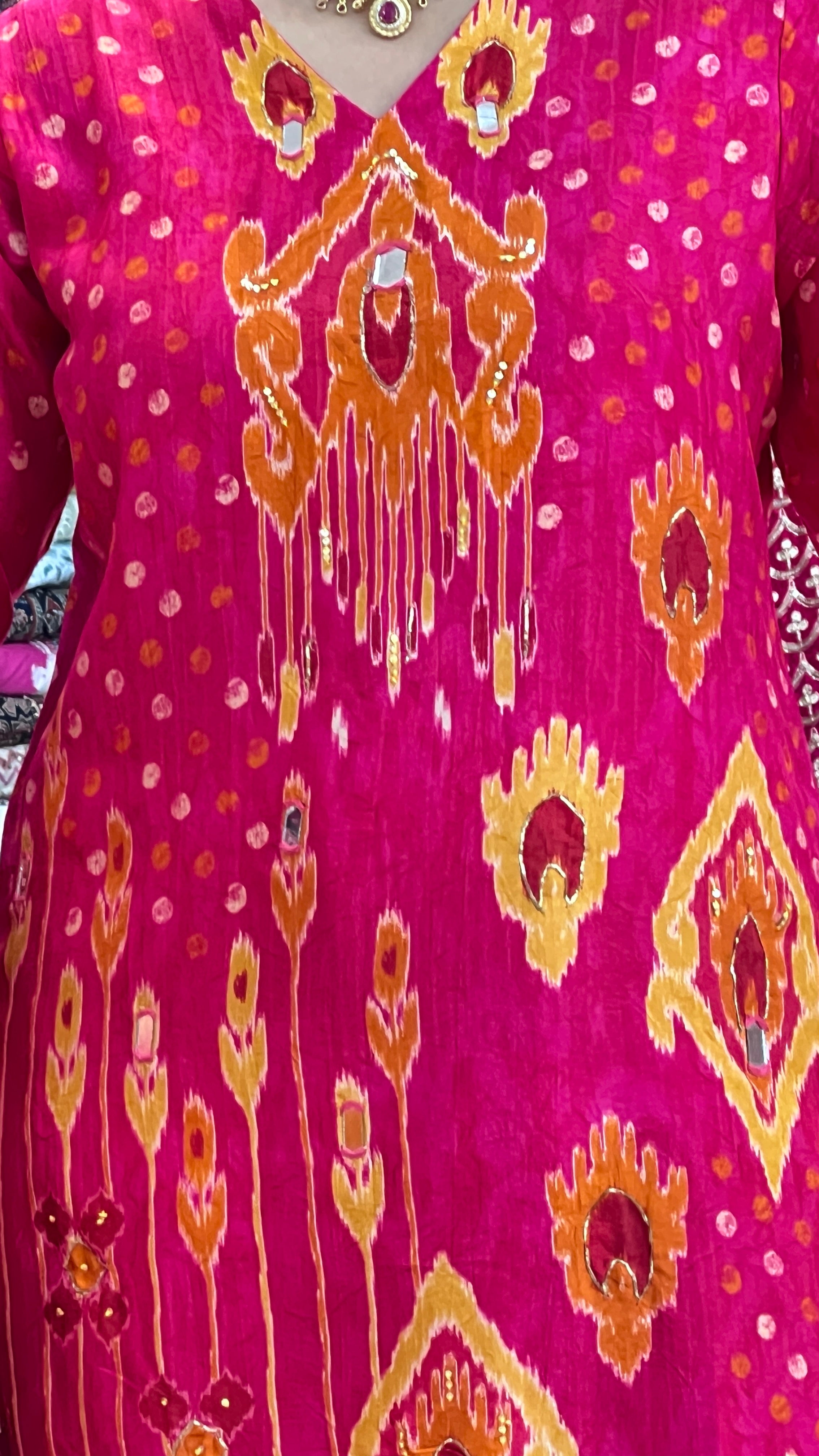 Premium silk farshi suit ( st 2667 )