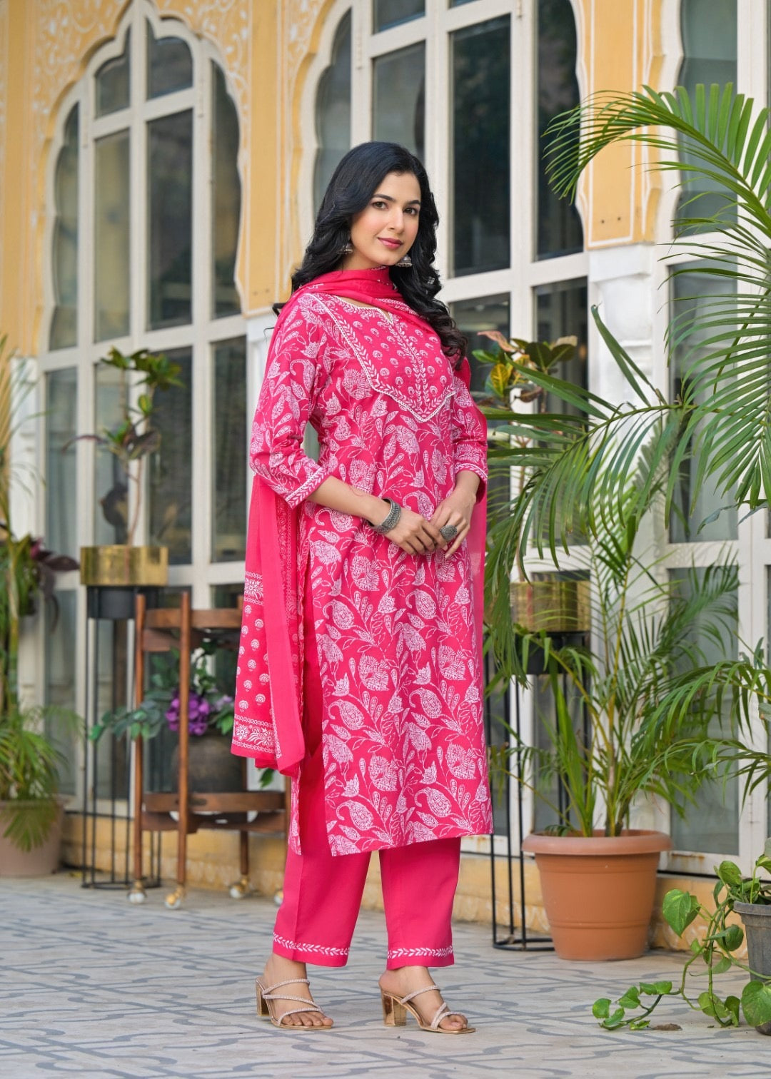 Araye pure cotton suit