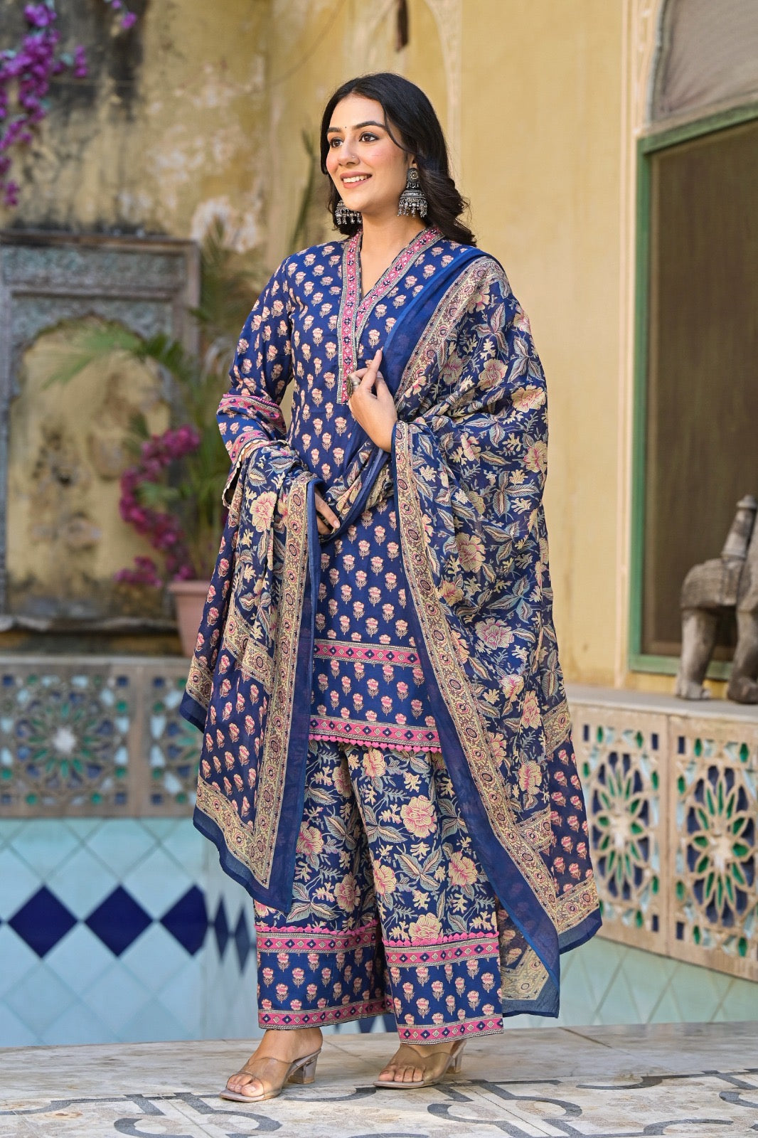 Pure cotton plazo suit gagandeep collection Pure cotton plazo suit gagandeep collection