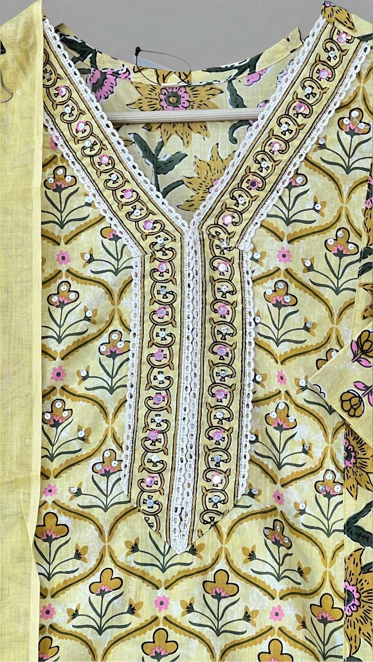 Abnha pure cotton suit