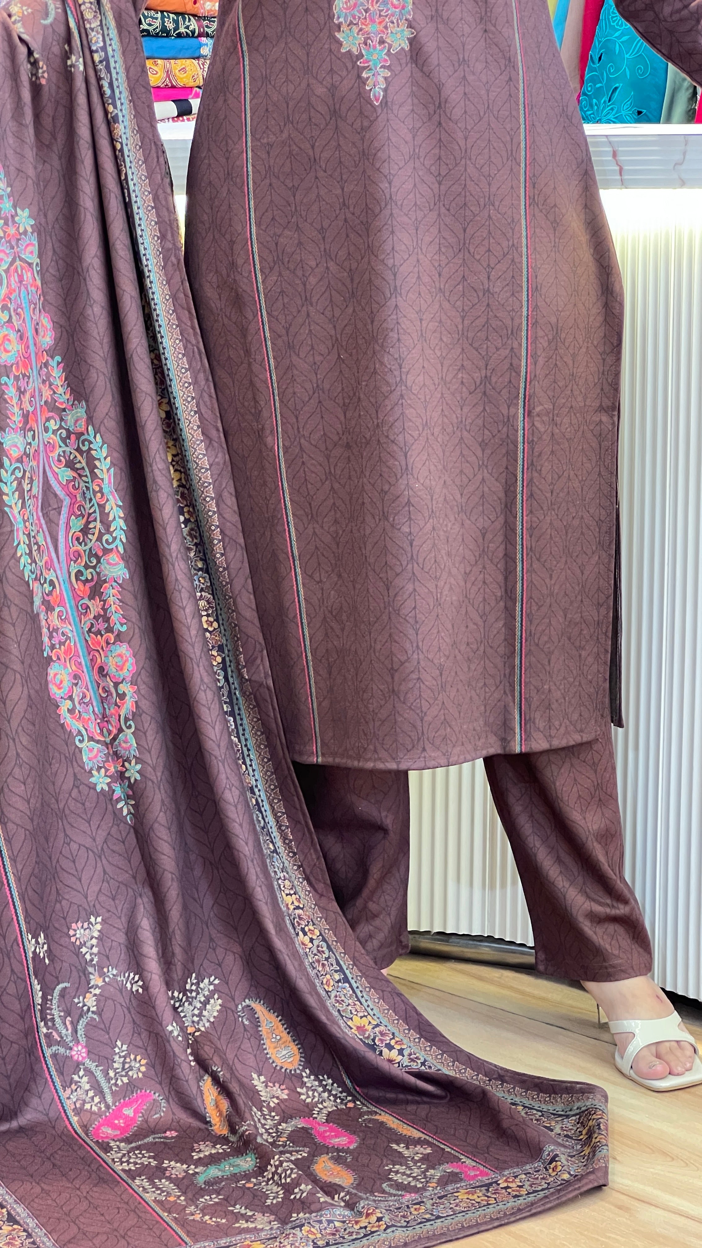 Premium soft wool suit ( miss w 1041 )