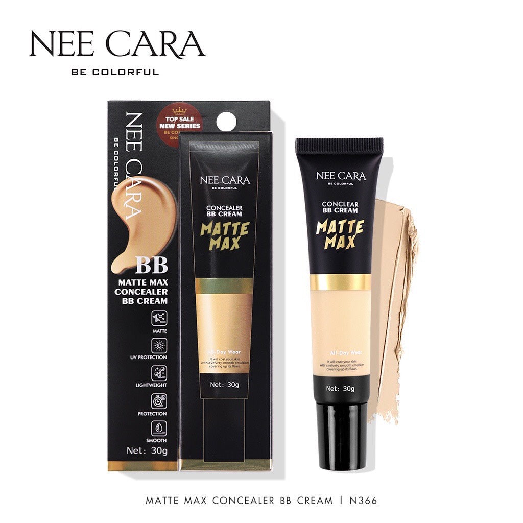 Nee Cara Matte Max Concealer BB Cream #N366 : neecara neecara concealer BB cream matte