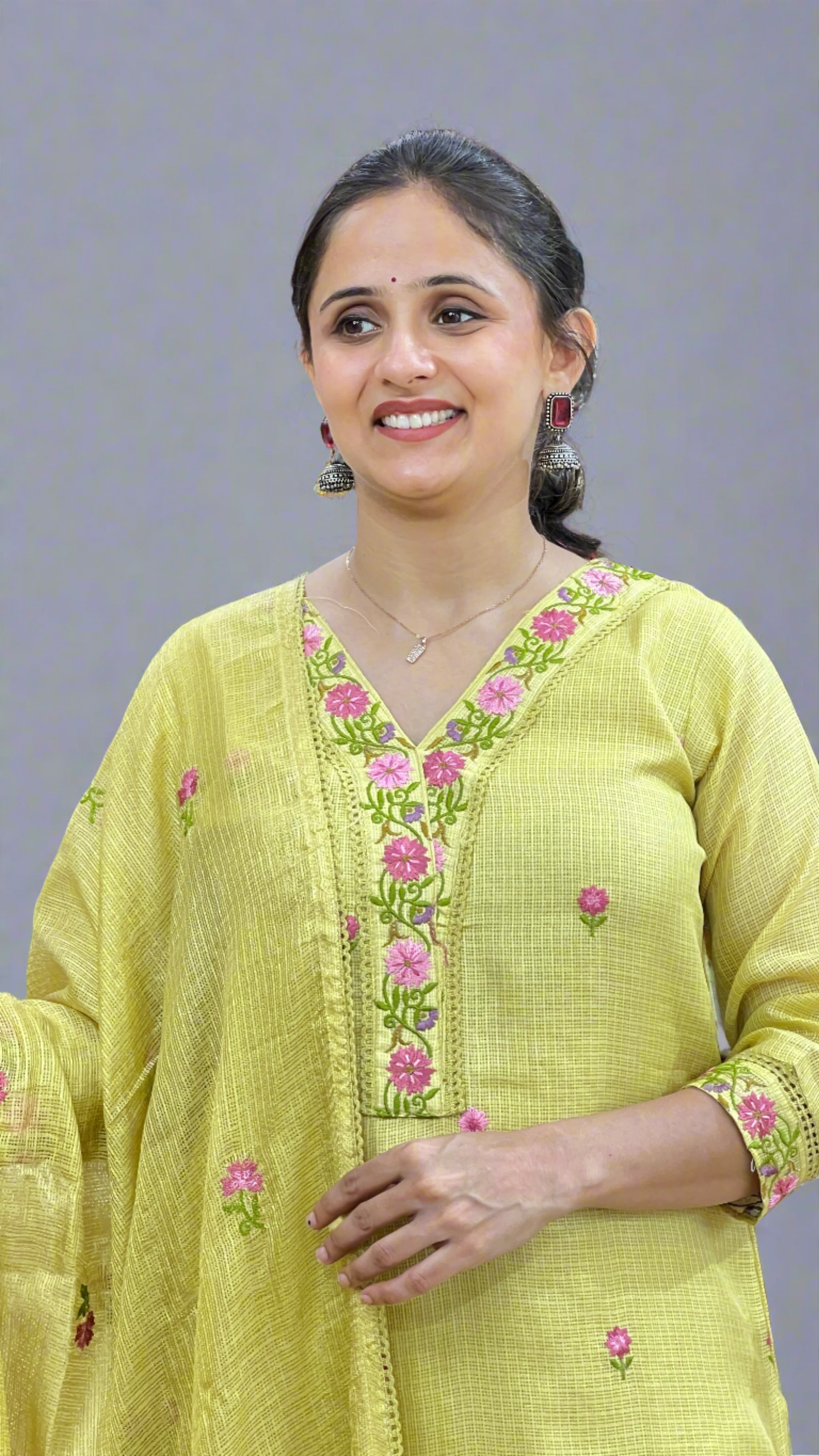 Kotta doria suit ( pure cotton )