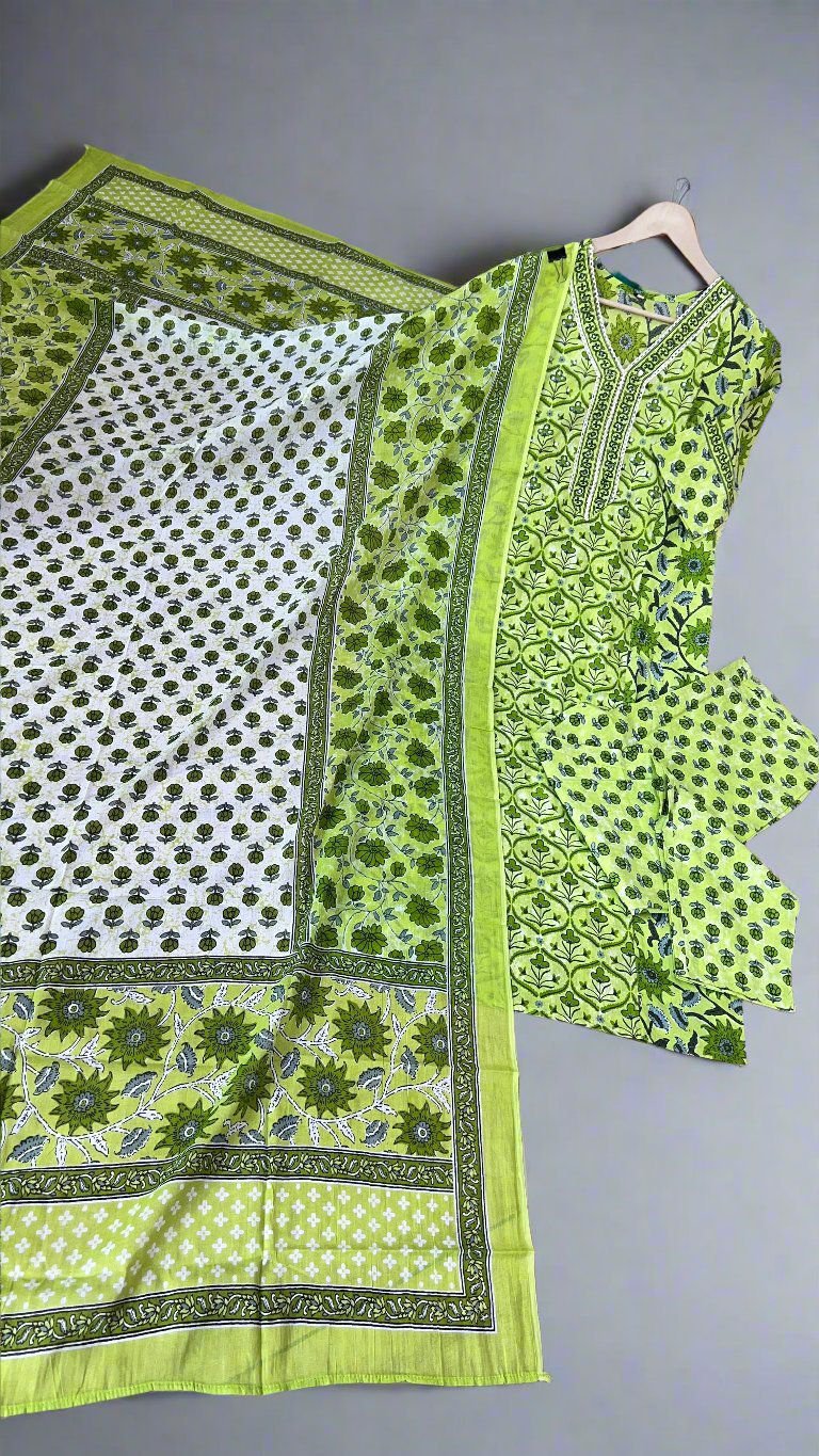 Abnha pure cotton suit