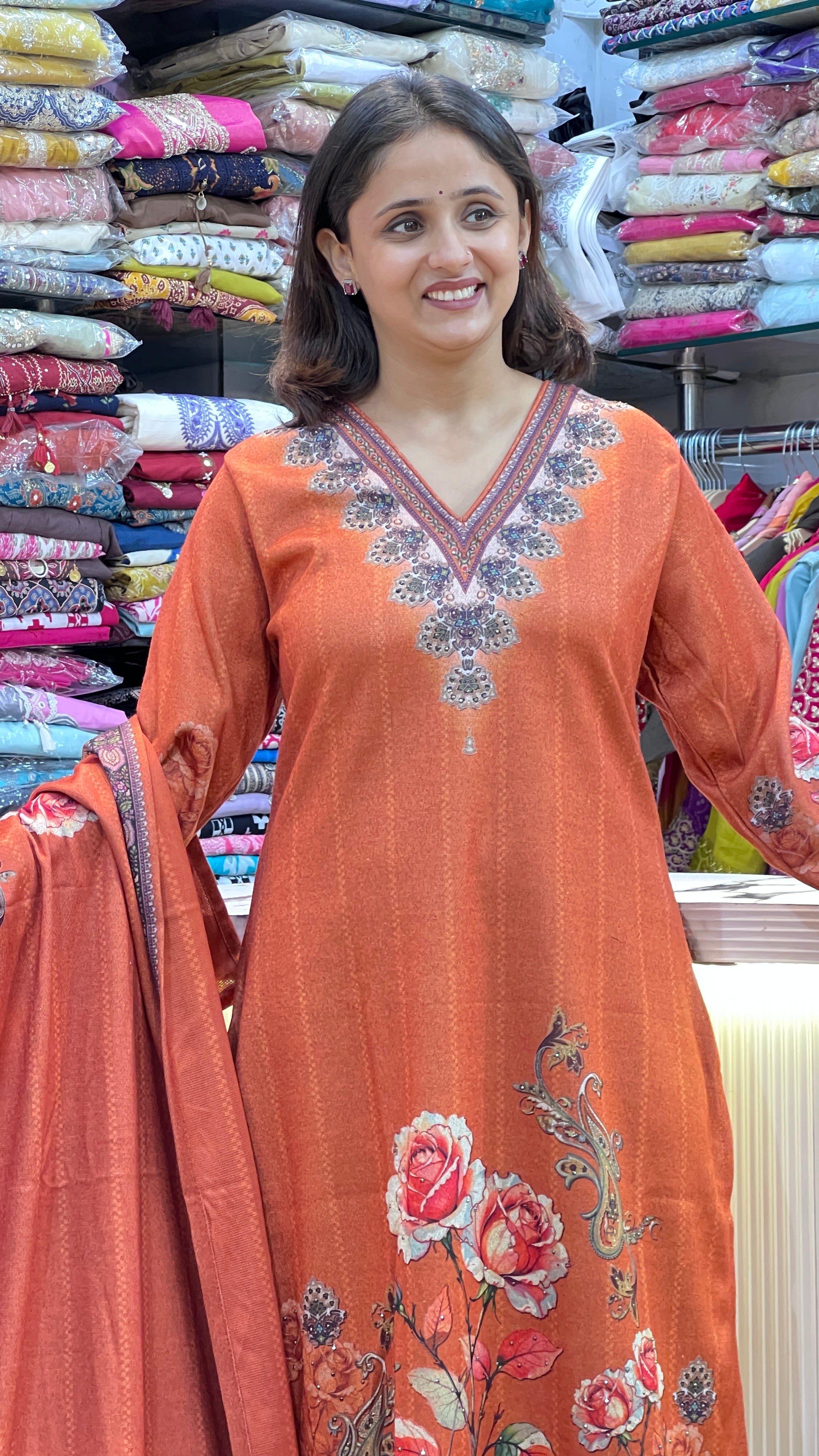 Karachi wool suit ( 23229 )