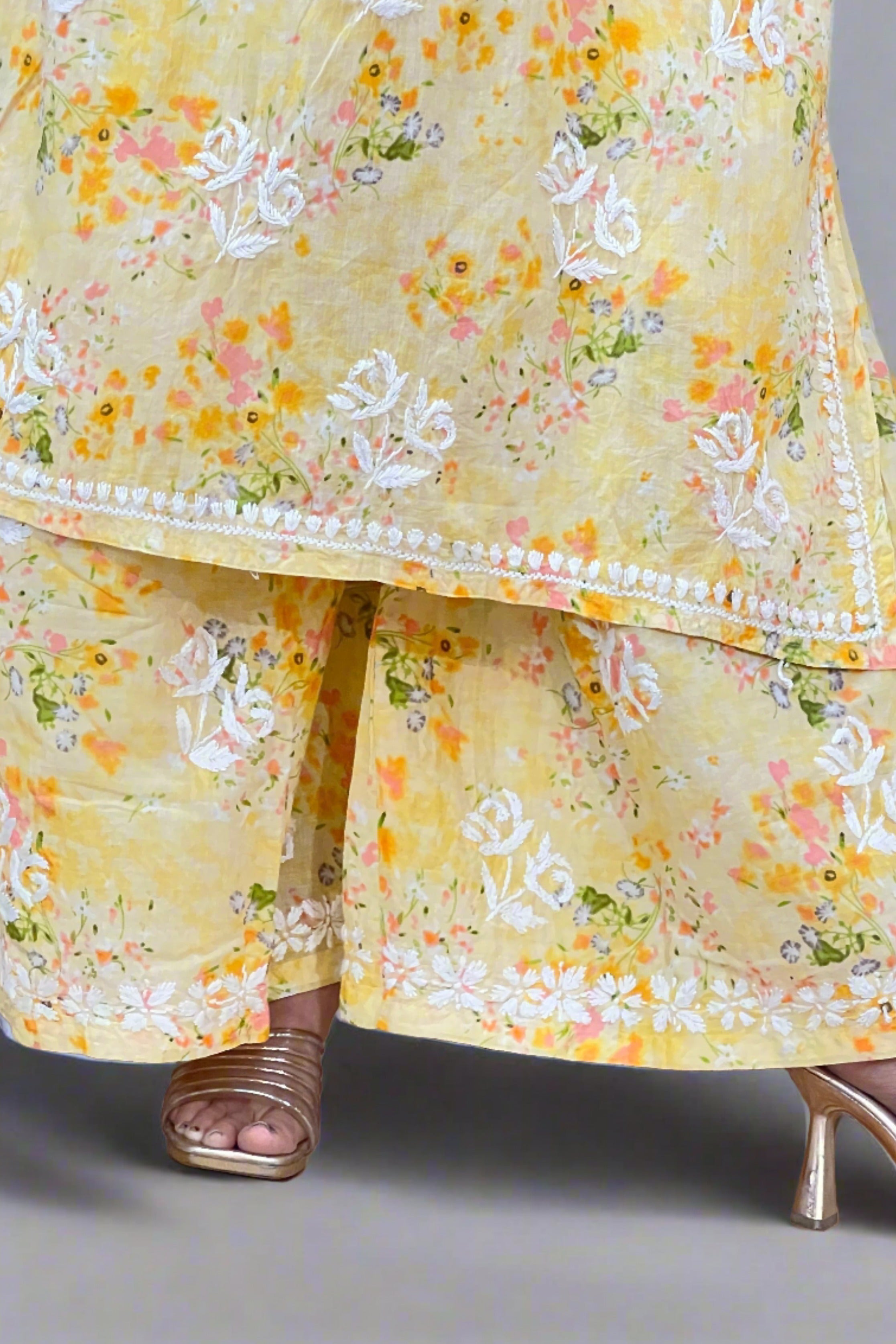 Lakhnavi mul cotton set