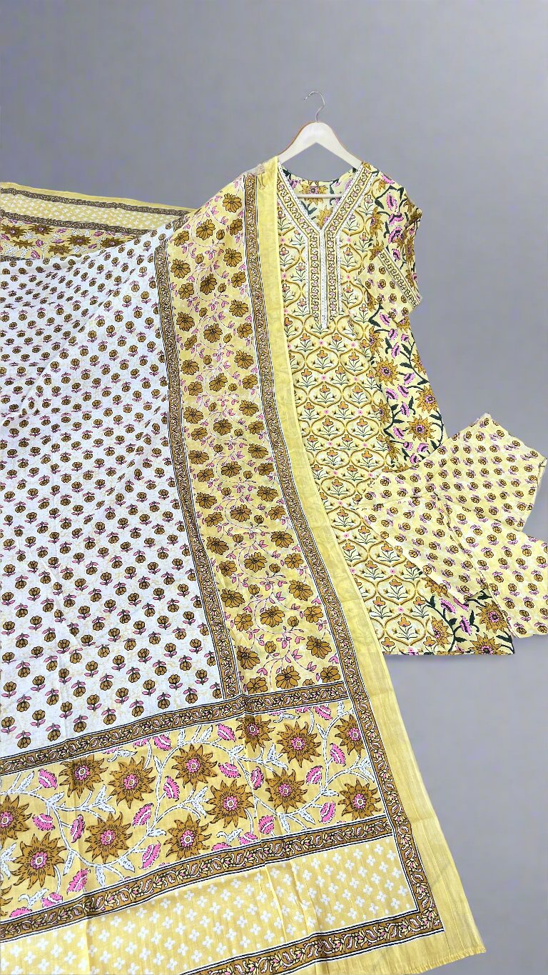 Abnha pure cotton suit