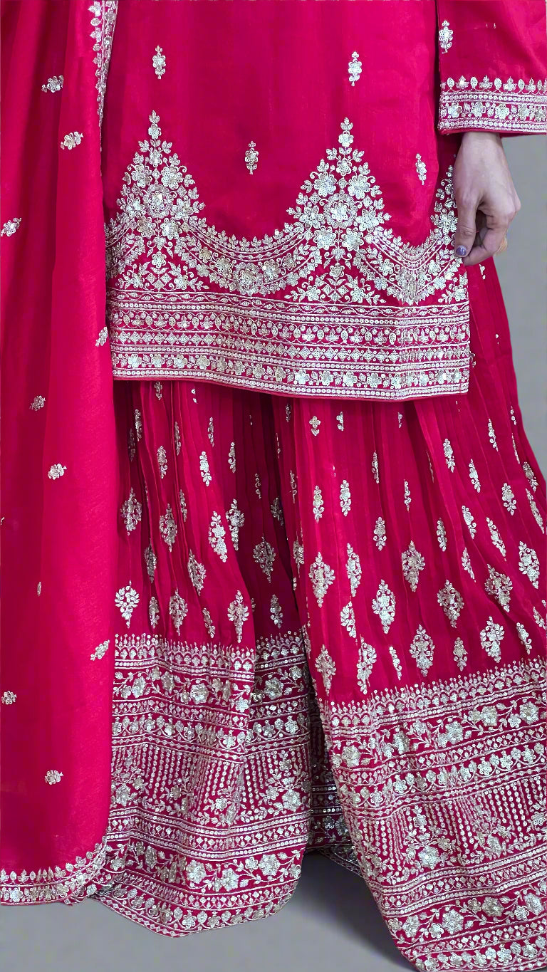 Karva special suit ( chinon fabric )