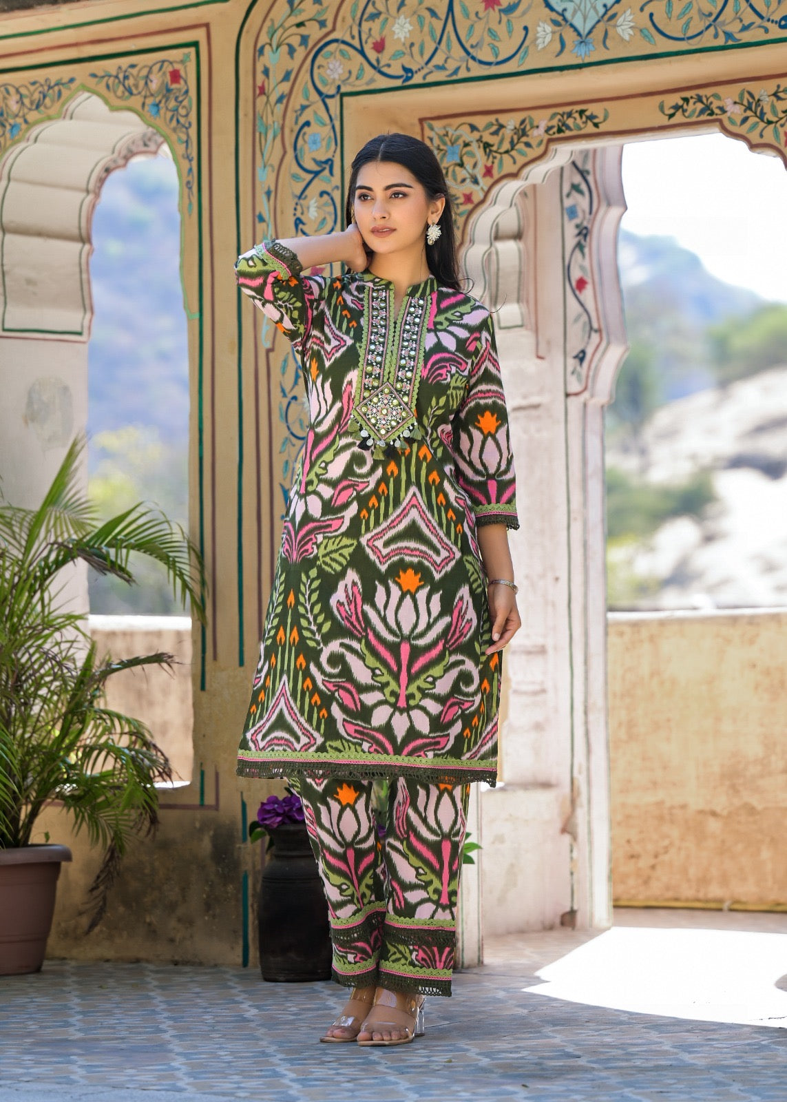 Alem printed cord set