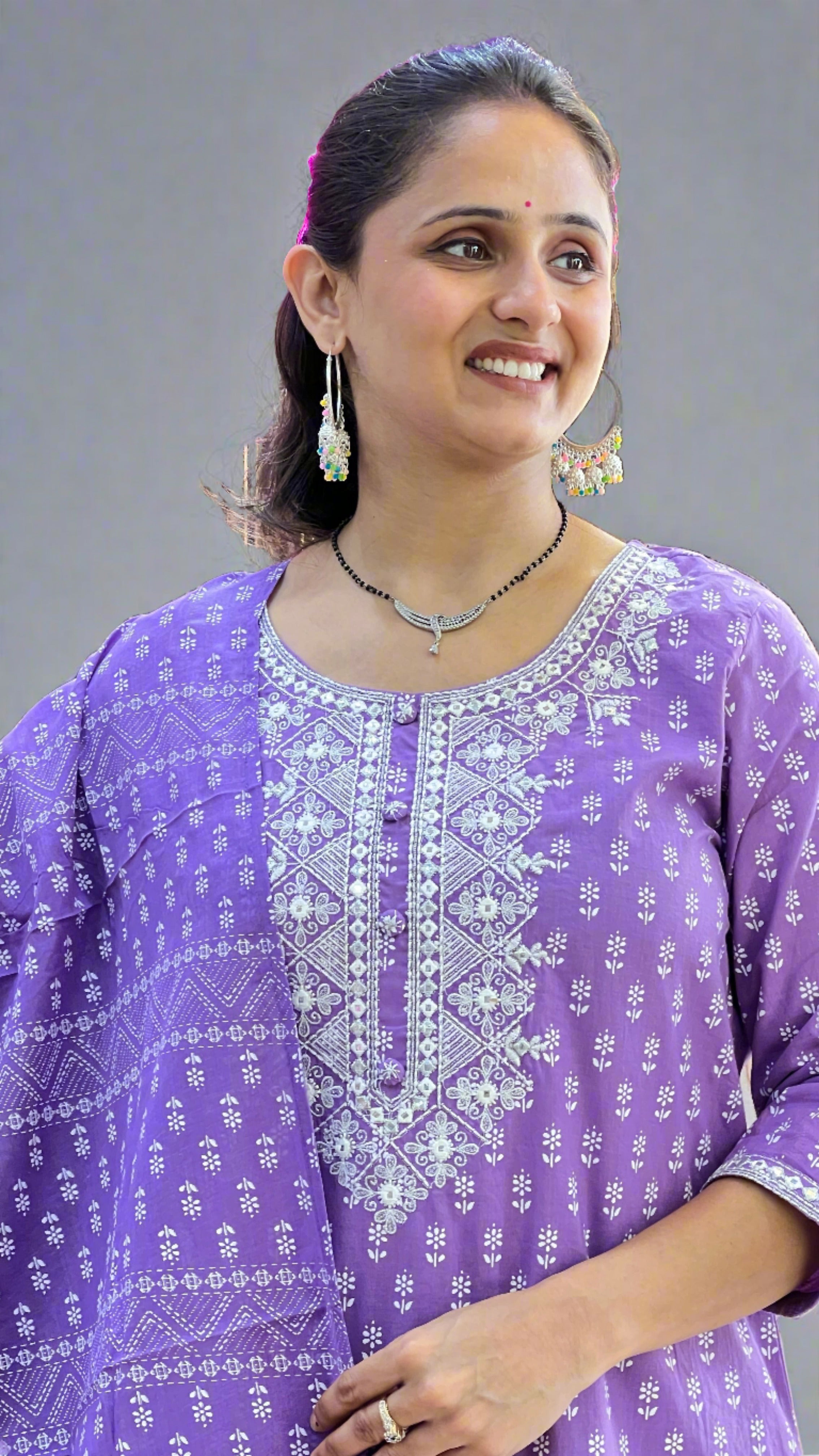 Designer Wear Straight Suit set