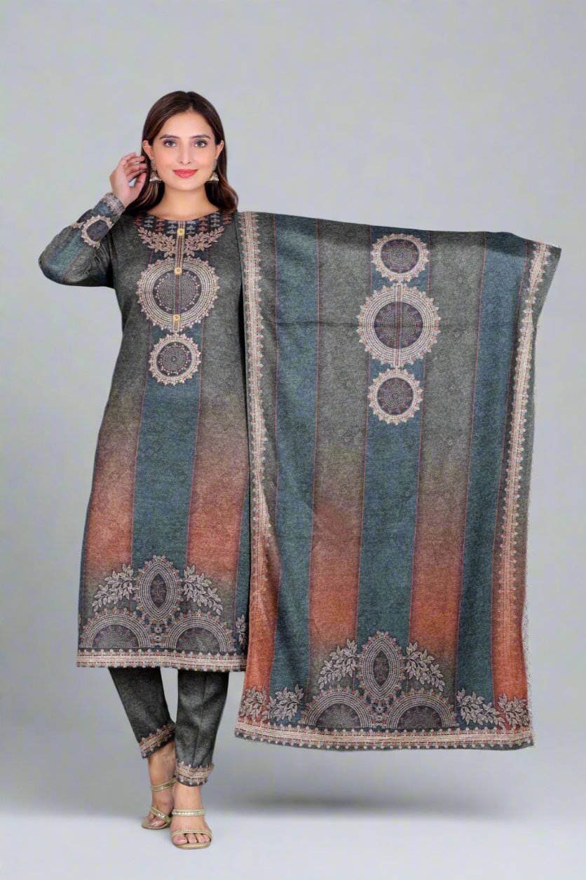 abyna karachi wool suit