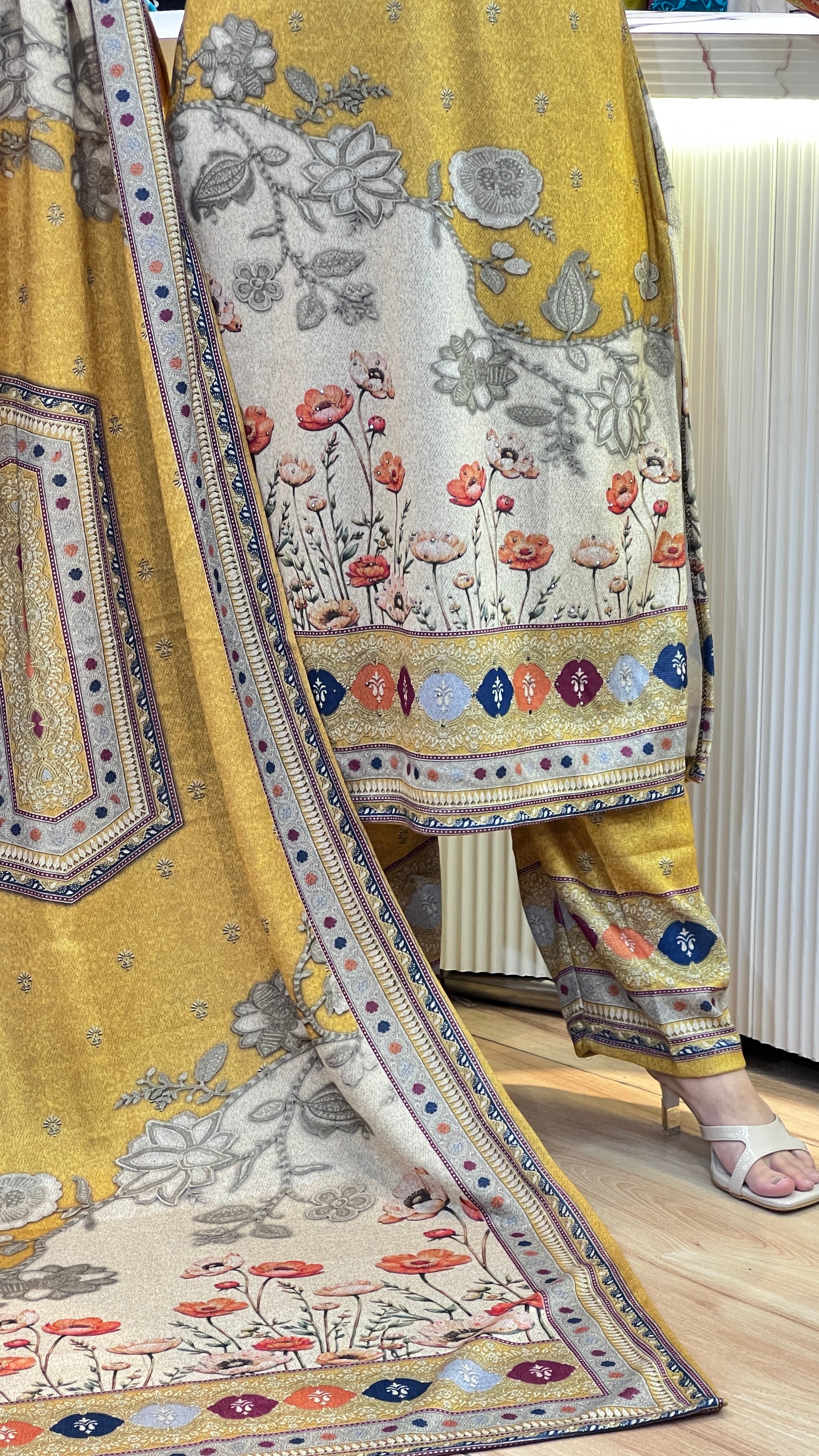 Karachi wool suit ( 23244 )