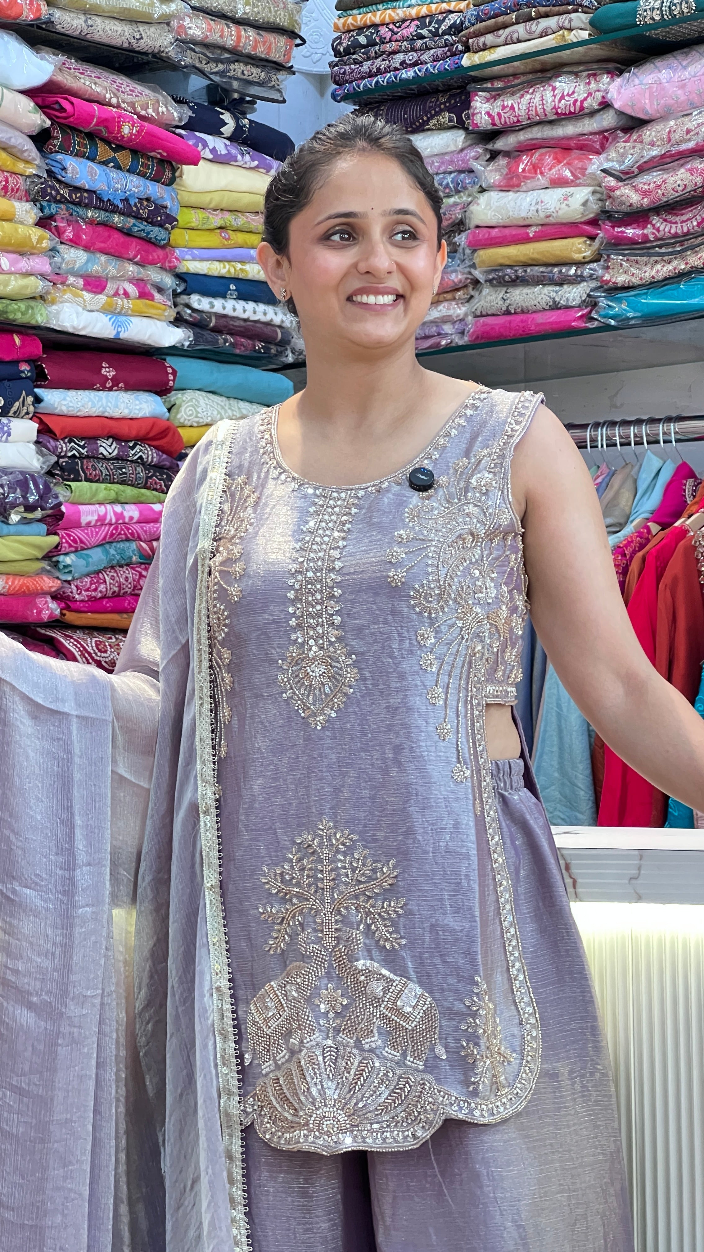 Imported tissue designer suit ( tls 17167 )
