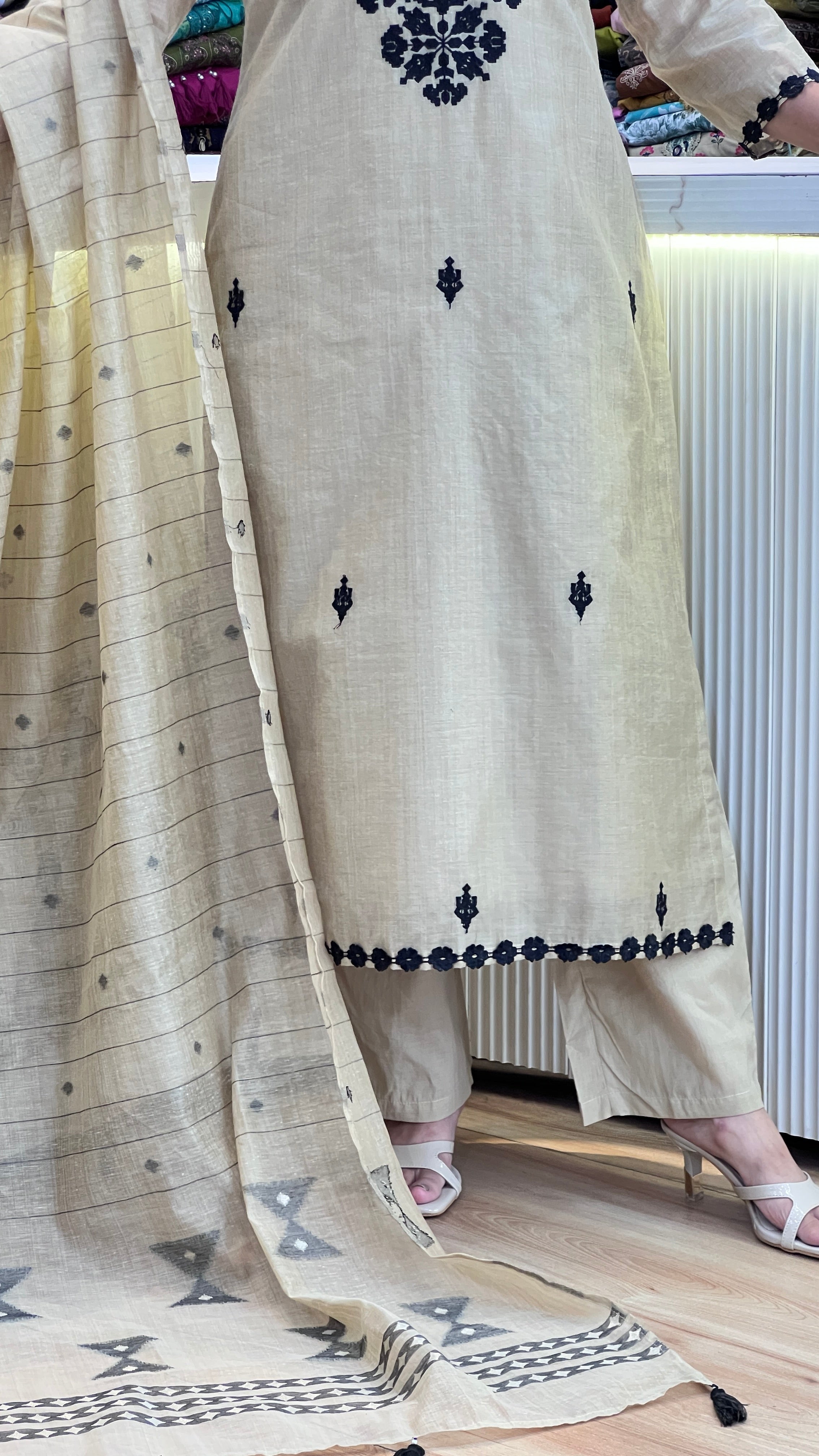 Premium cotton khadi suit ( na 2267 )