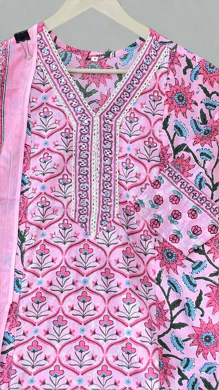 Abnha pure cotton suit