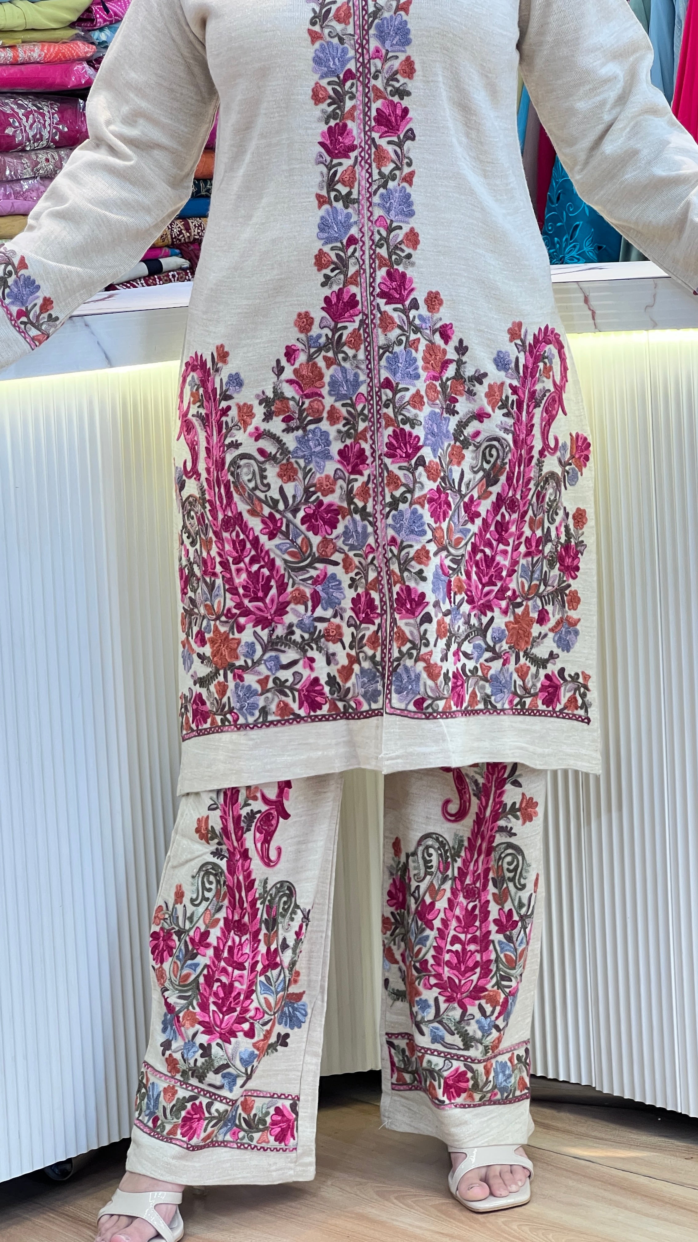 Pure daffodil kashmiri cord ( sb hm 1551 )