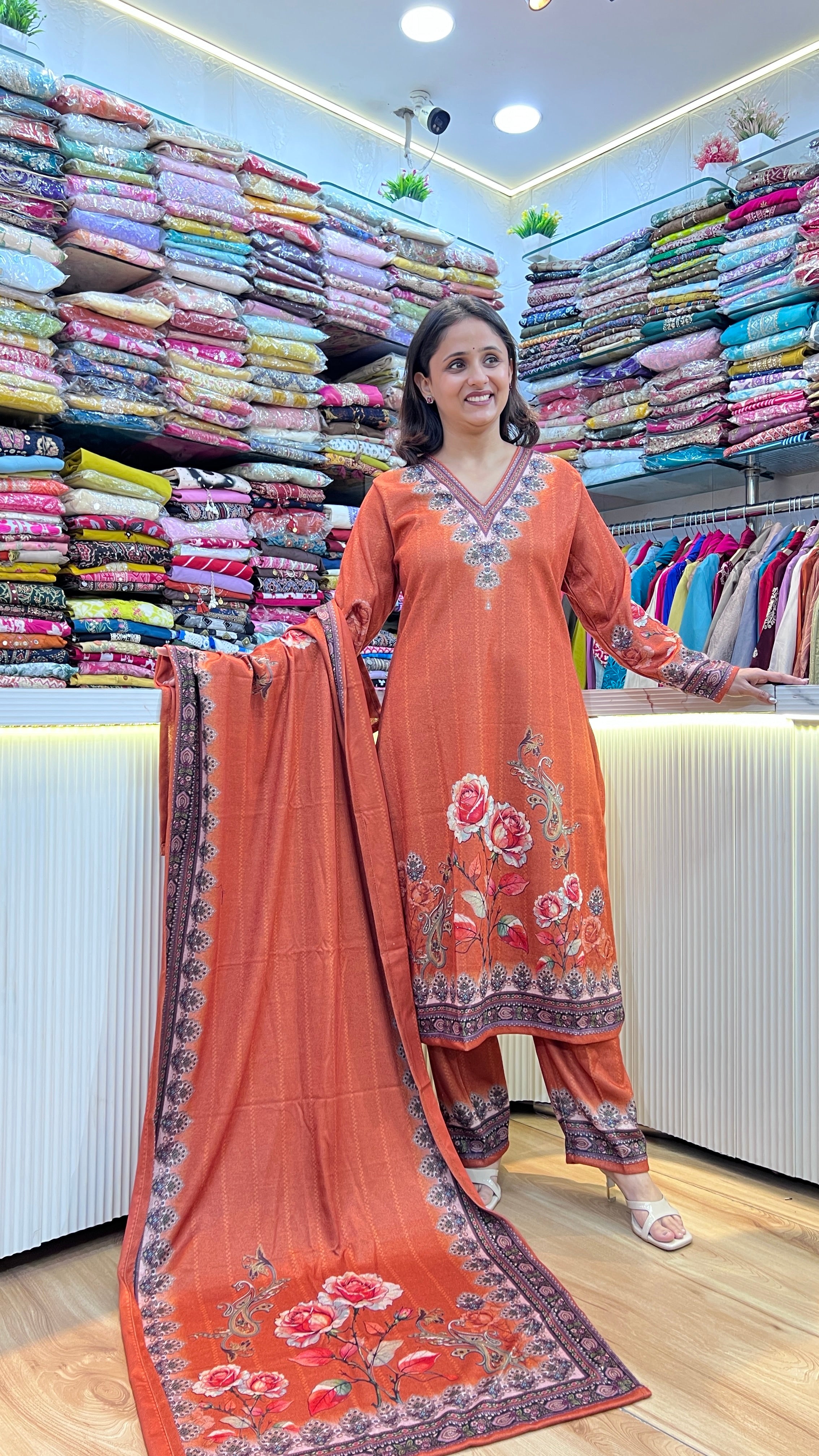 Karachi wool suit ( 23229 )
