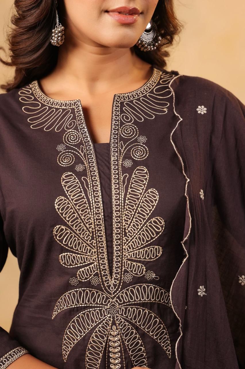 Cotton farshi salwar suit