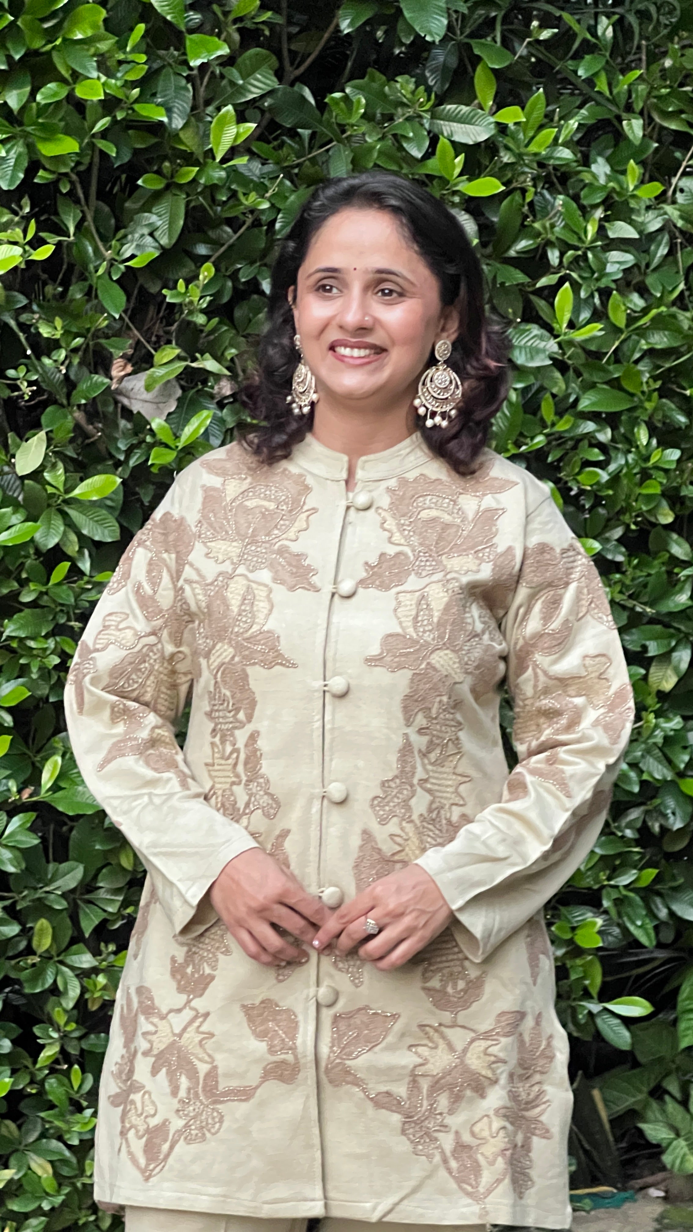 Premium 3-Piece Embroidered Co-ord Set ( rs sa 4071 )