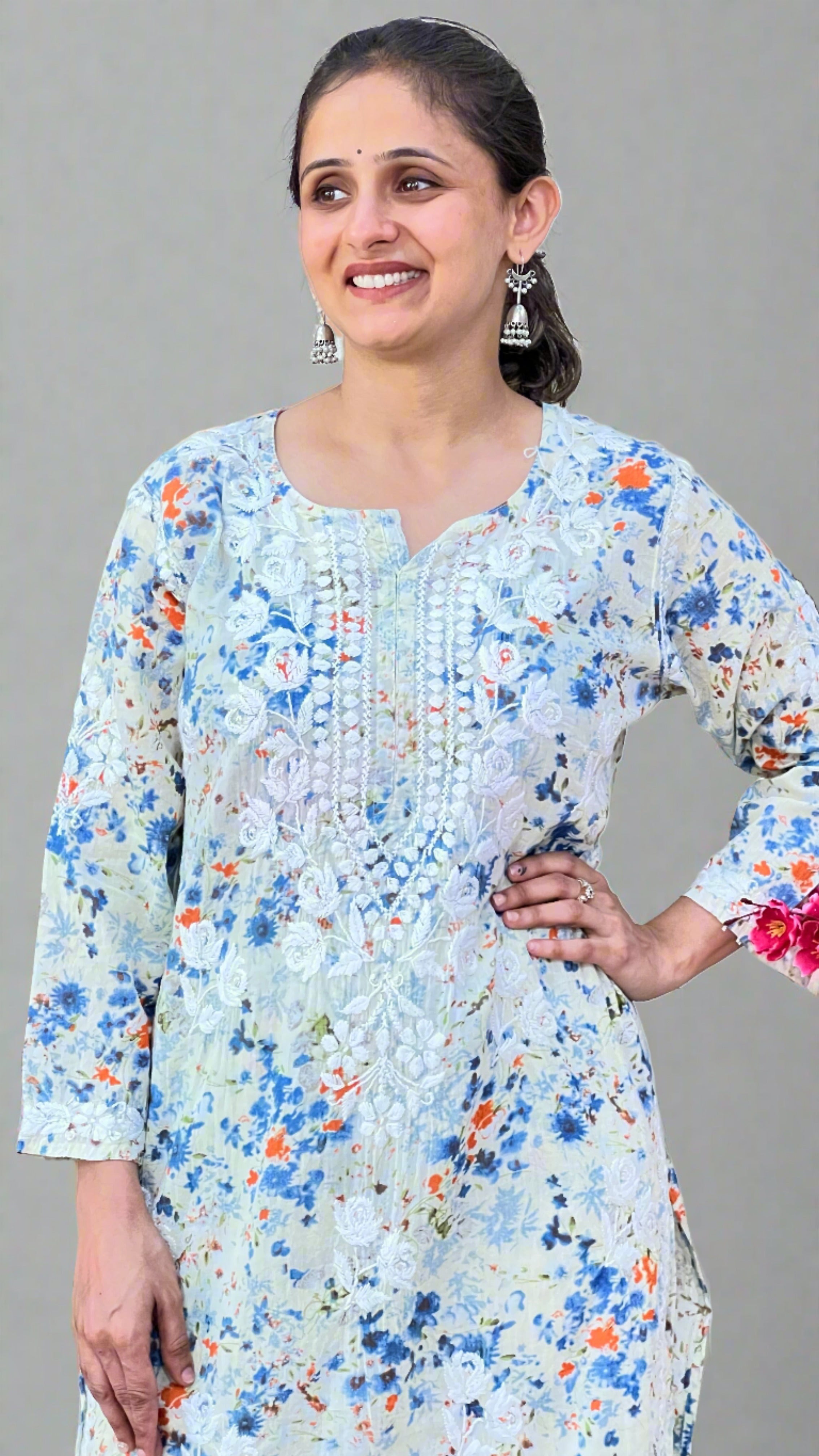 Lakhnavi mul cotton set