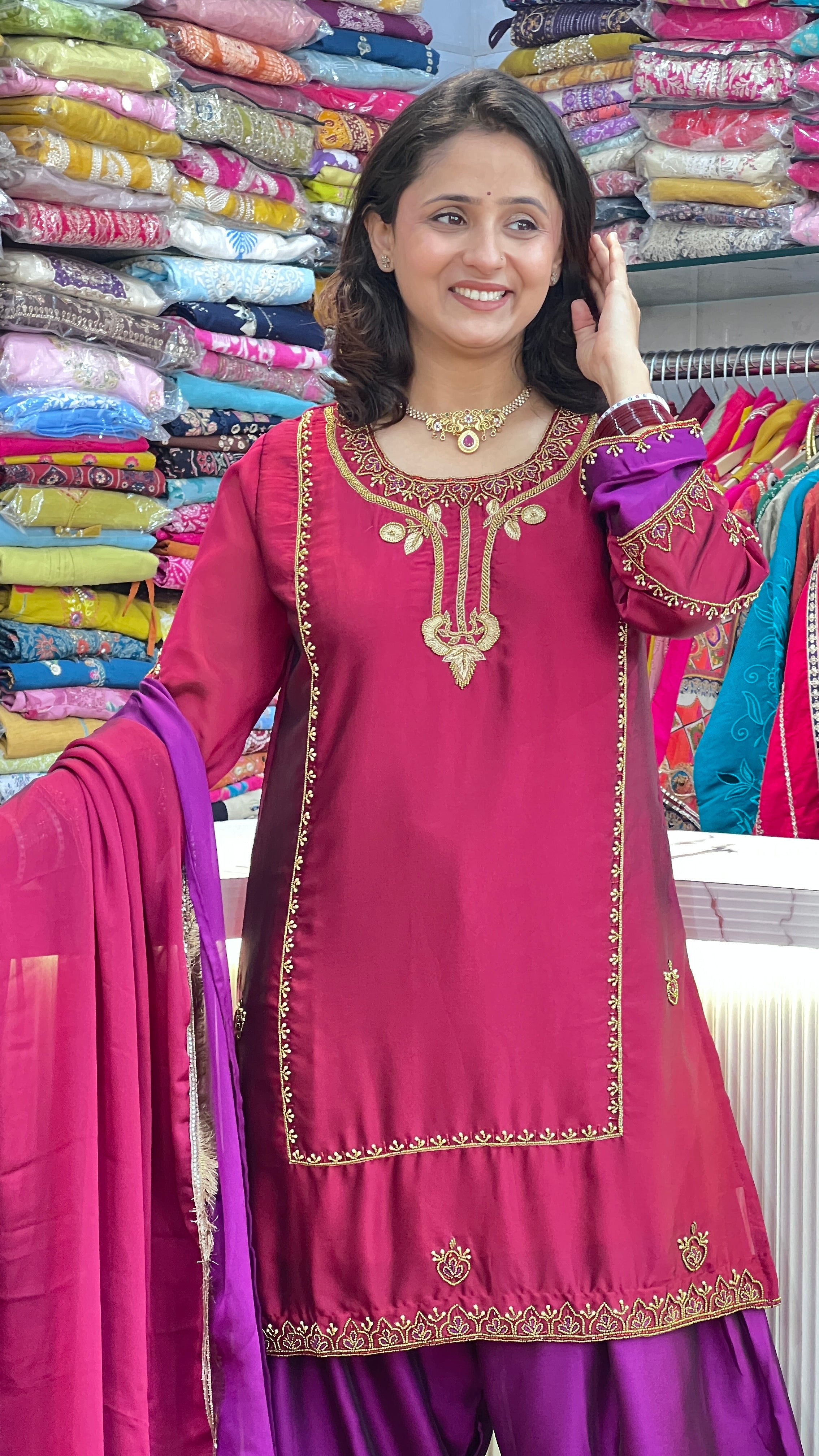Karva special farshi salwar suit ( sdw 3767 )