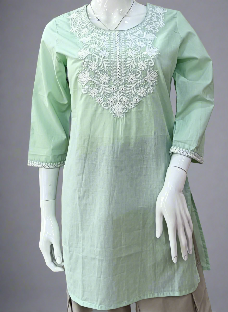 Ashya lakhnavi short kurta