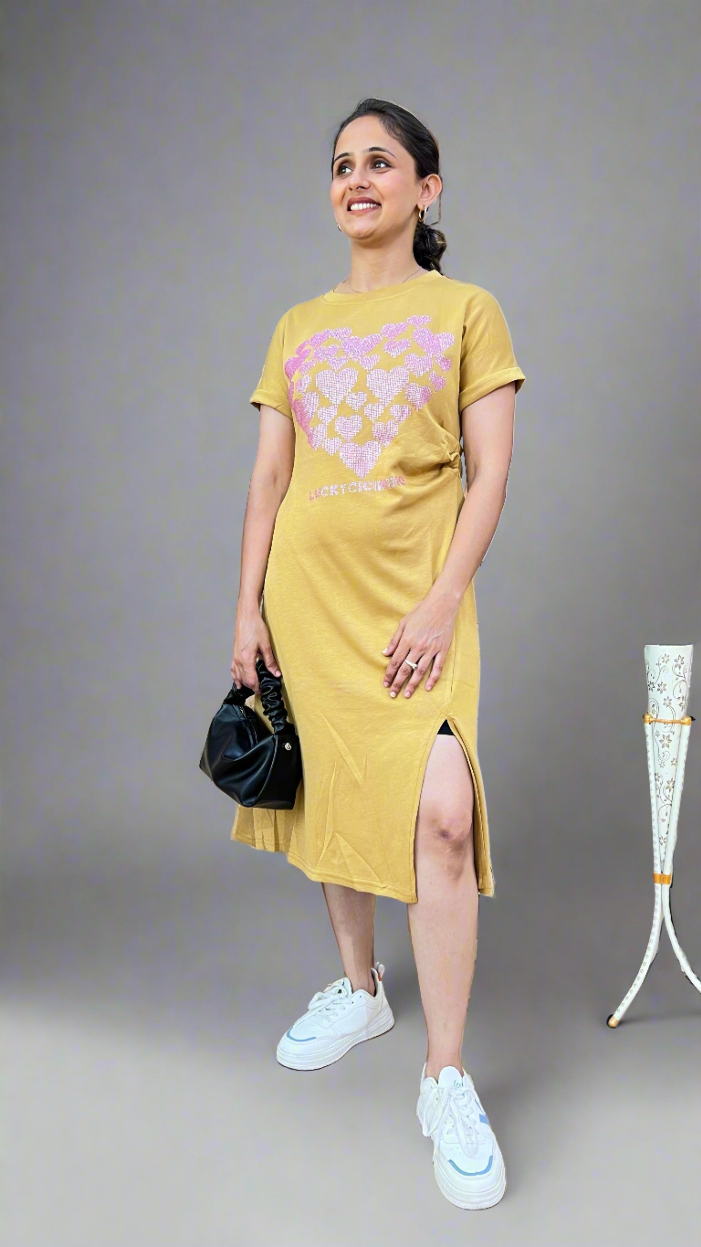 Casual T-shirt dress