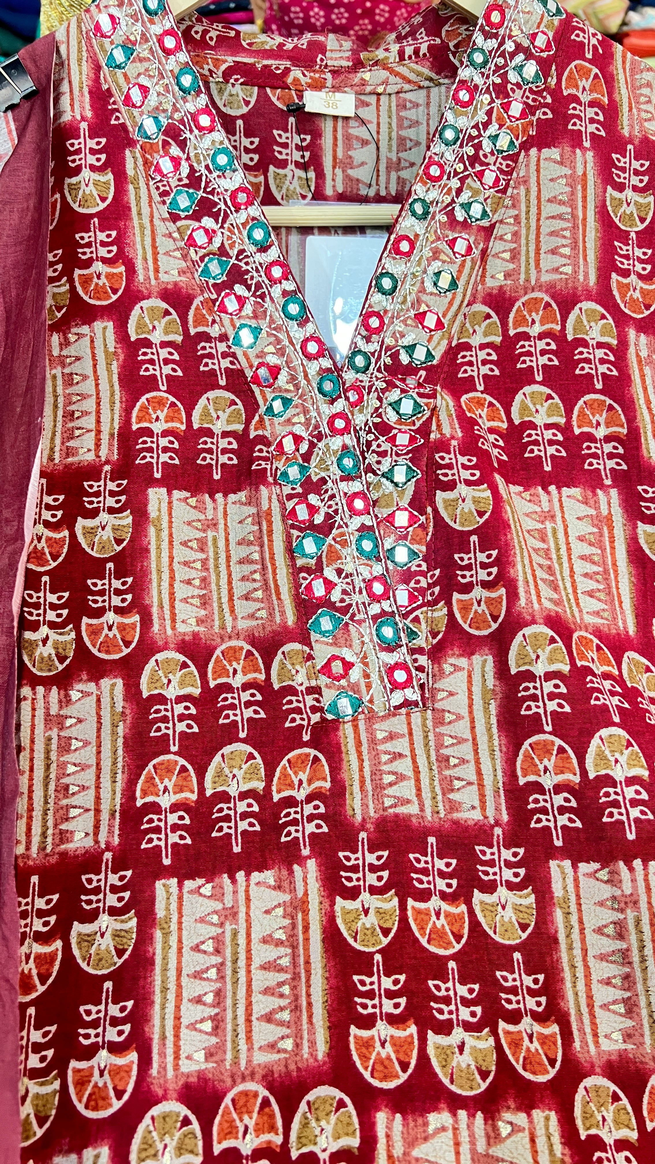 Arhi modal suit with digital dupatta