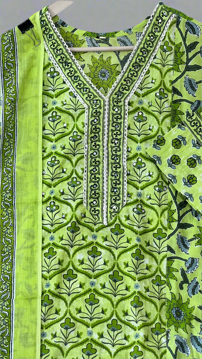 Abnha pure cotton suit