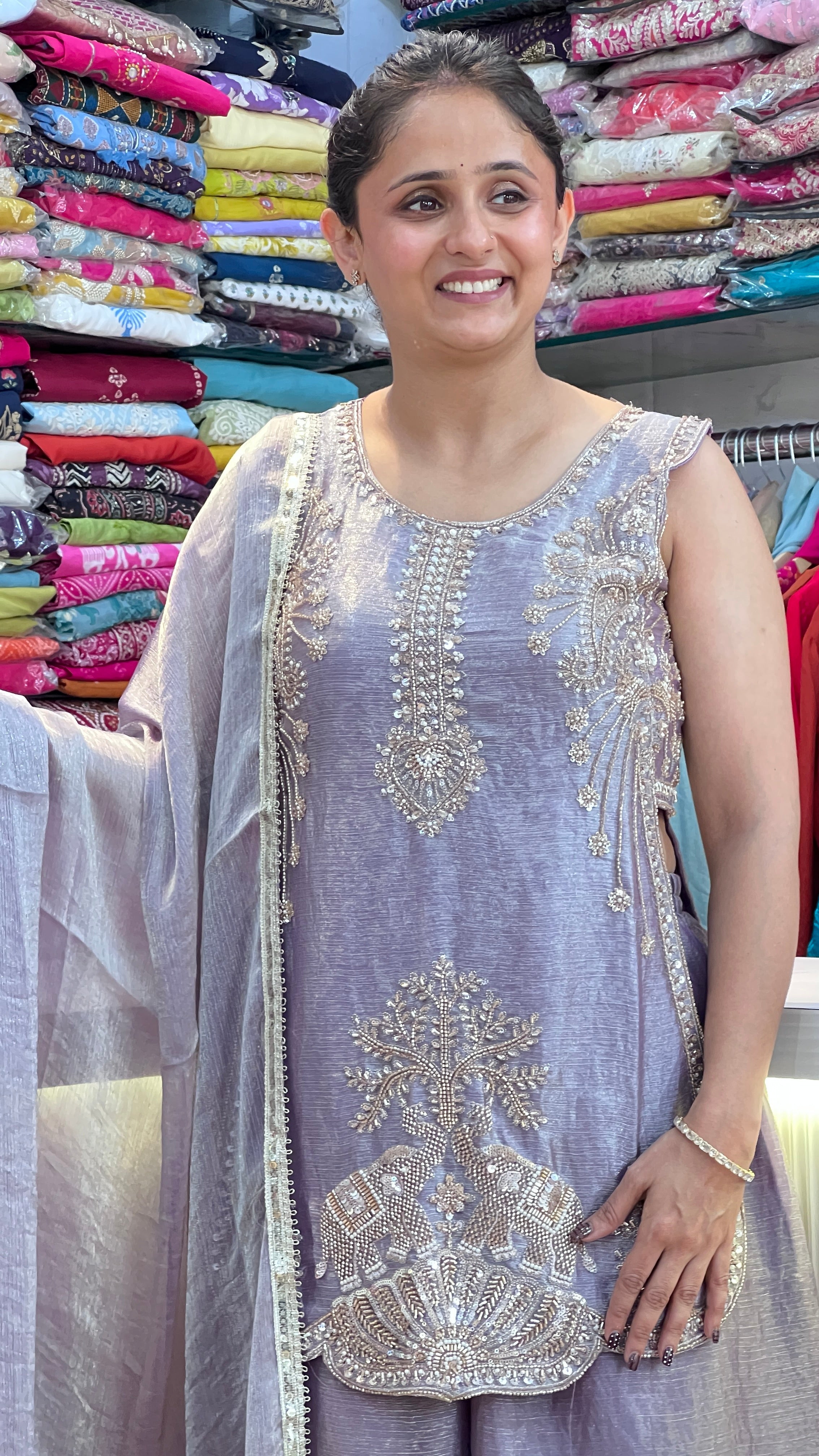 Imported tissue designer suit ( tls 17167 )