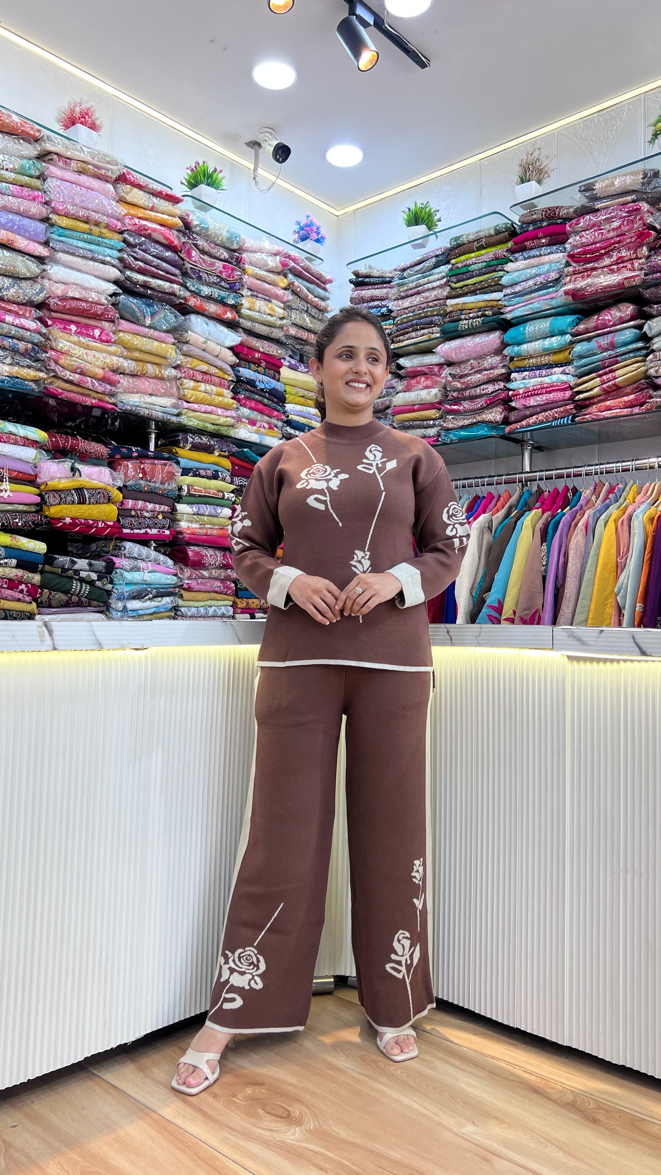 Premium Knitted Wool Co-Ord Set ( rs lsn 1967 )