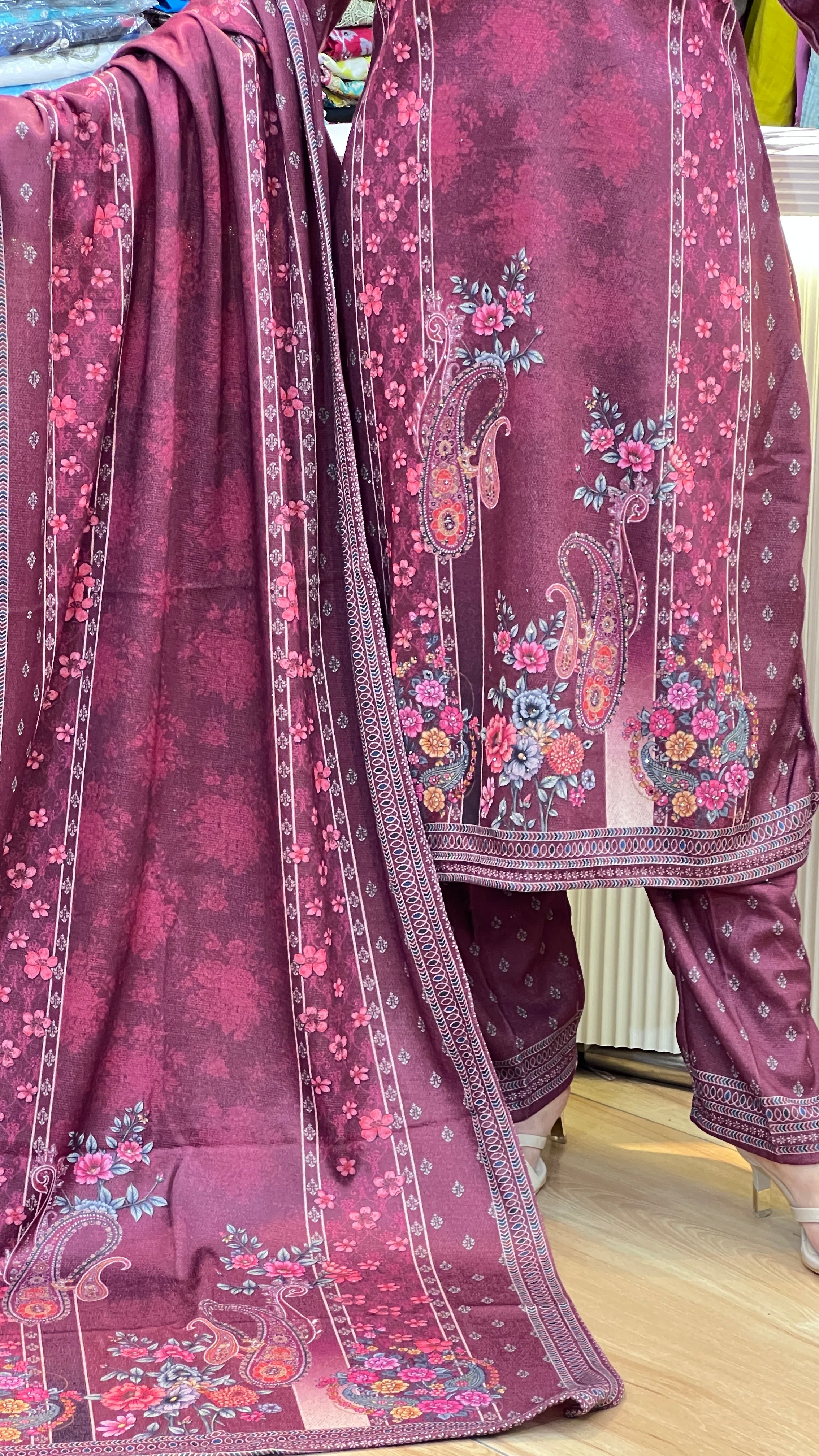 Karachi wool suit ( 23252 )