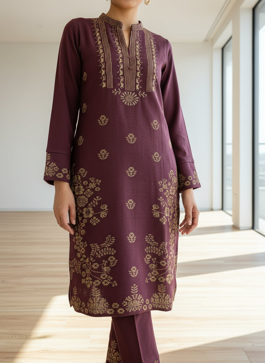 Heavy knitted Woolen suit (5309)