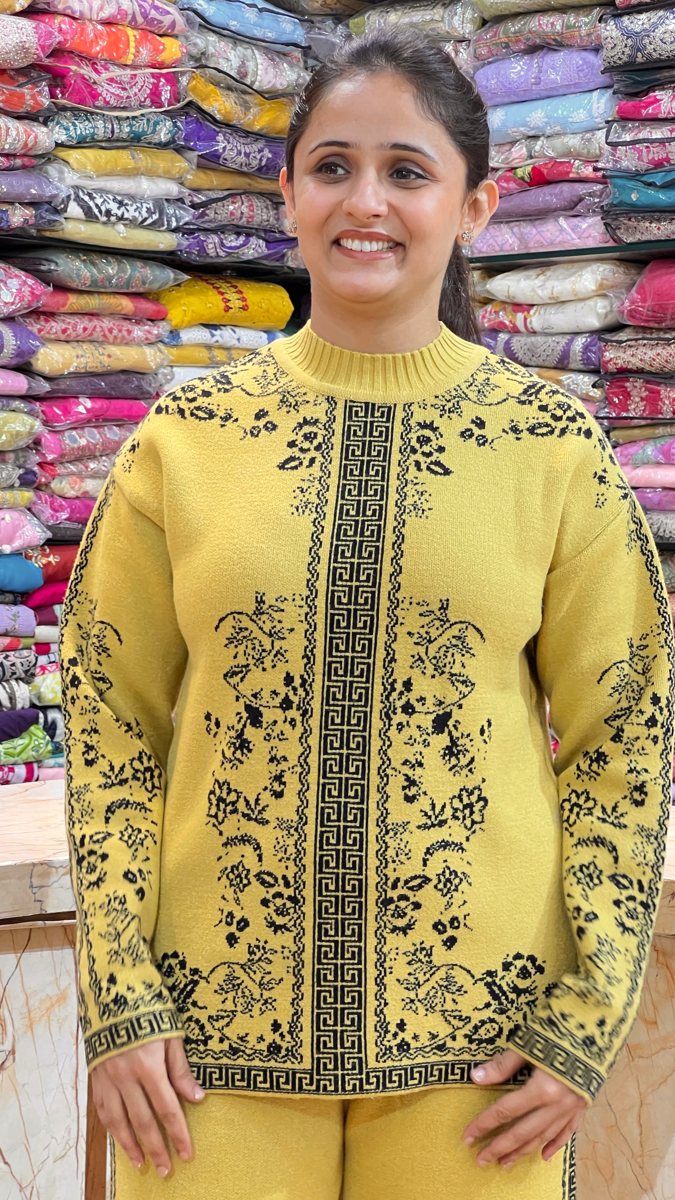 Elegant Woolen Co-Ord Set