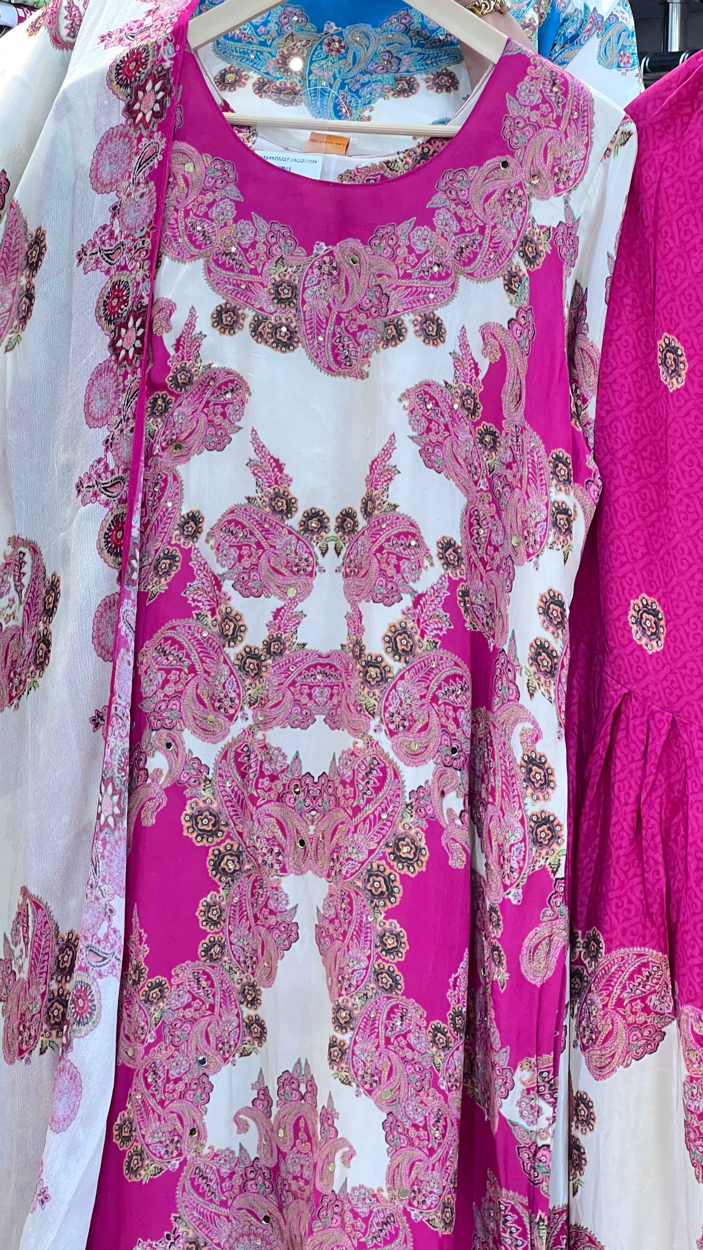 Pure crape designer garara suit ( ym 65367 )
