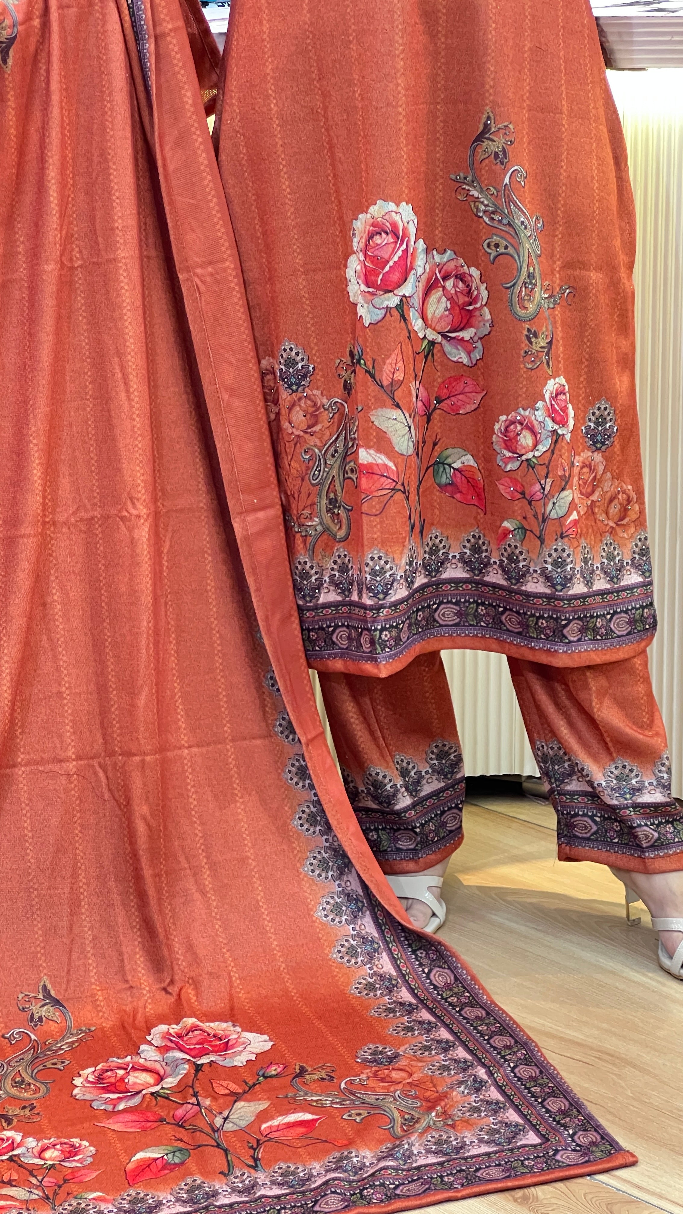 Karachi wool suit ( 23229 )
